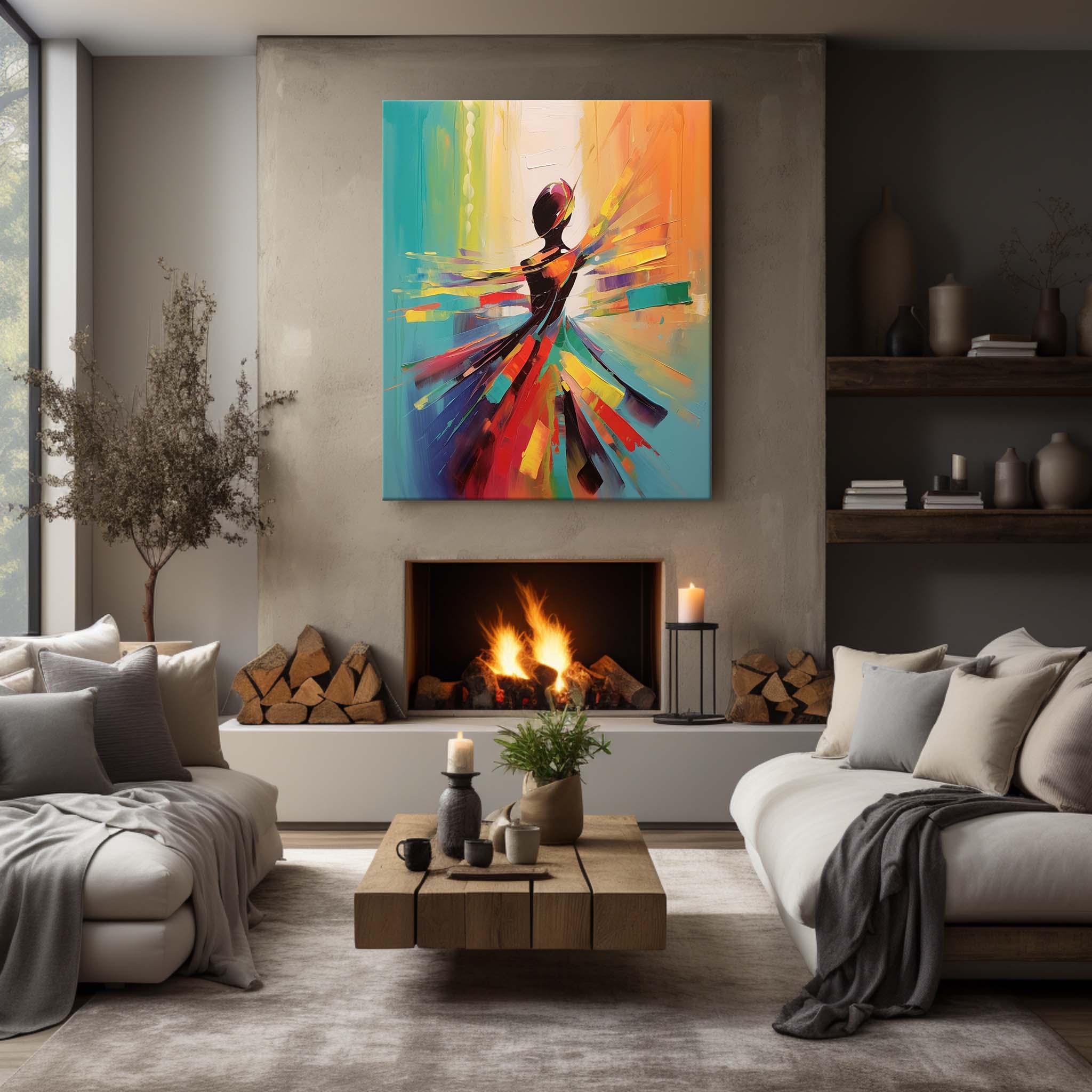 Palette Canvas Art PAC005 - Neutralighting