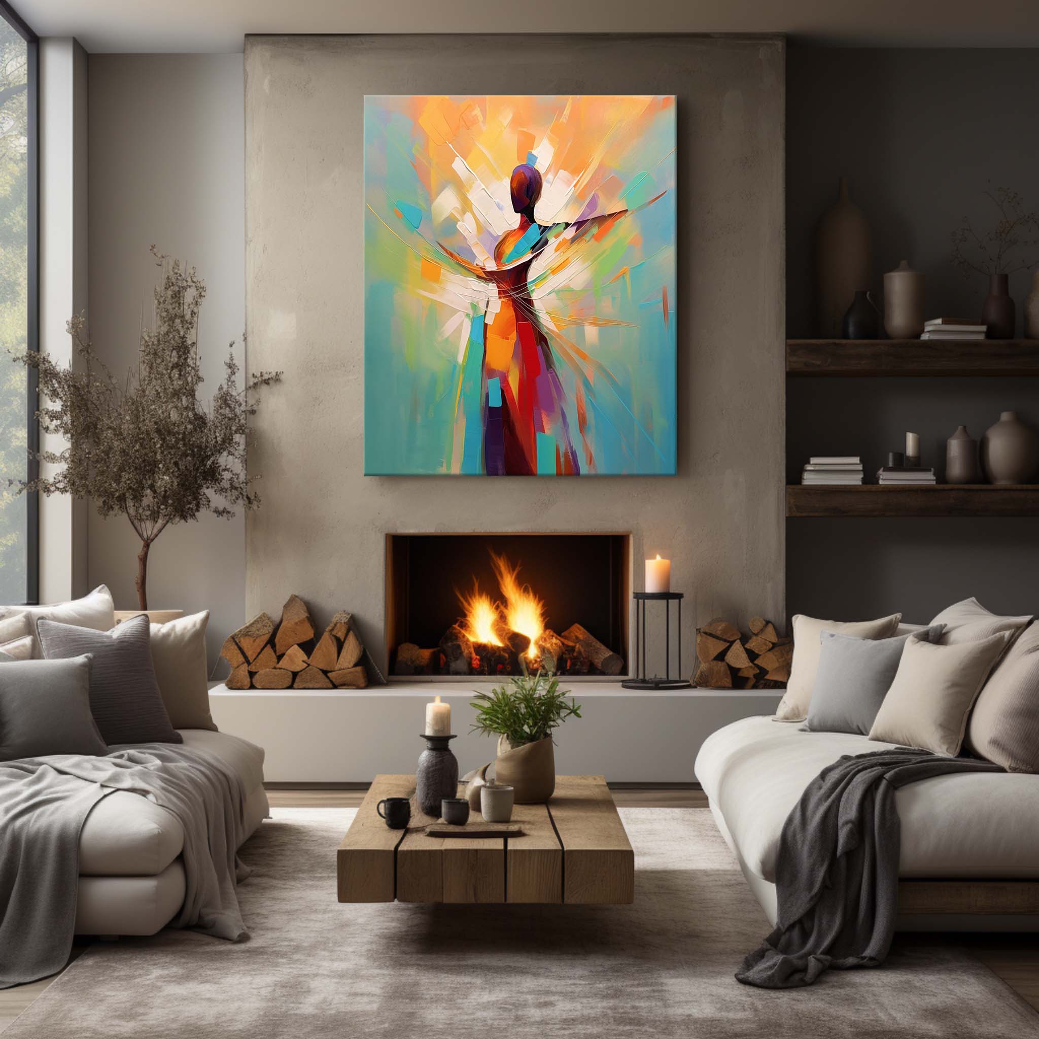 Palette Canvas Art PAC009 - Neutralighting