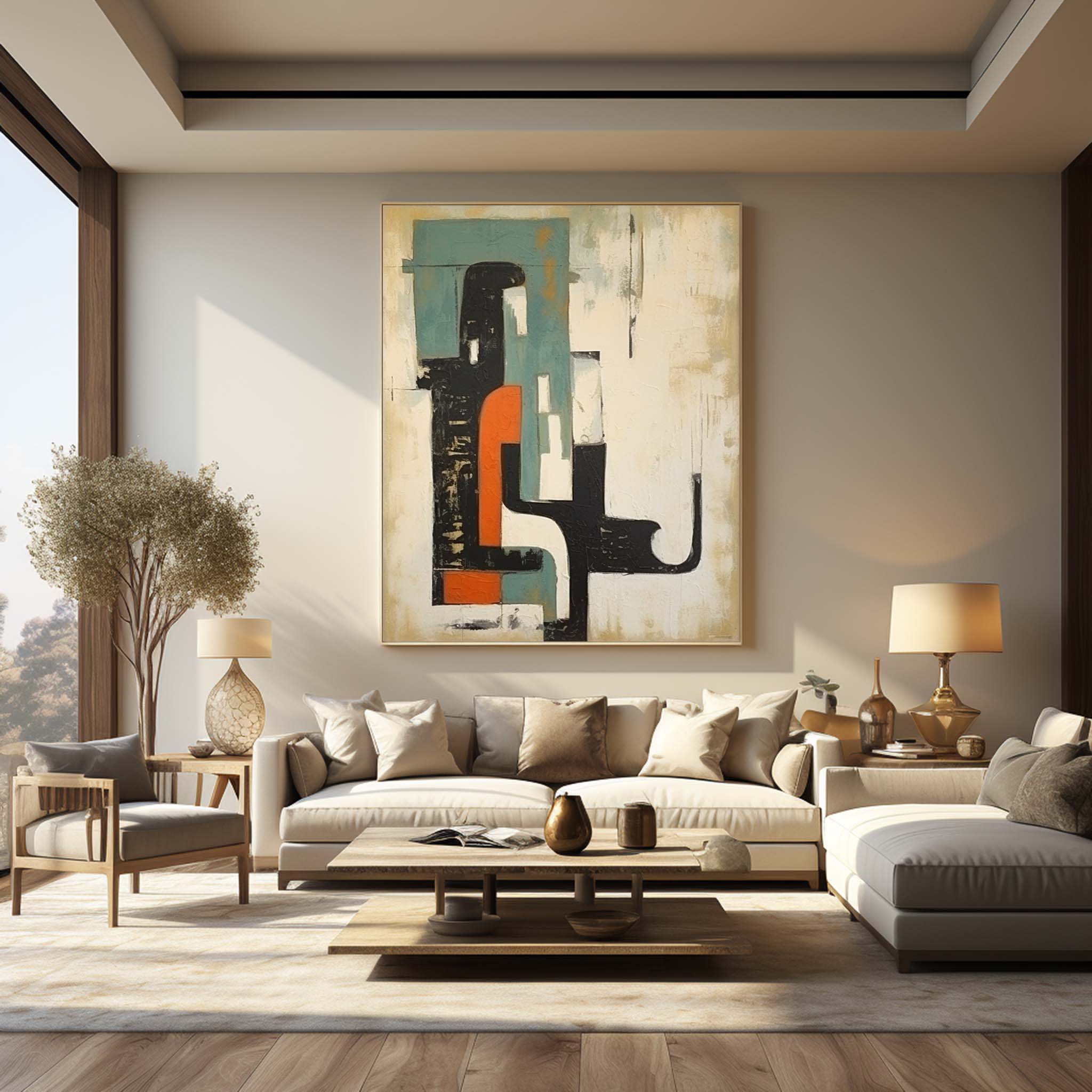 Wabi-Sabi Wall Art TX285 - Neutralighting