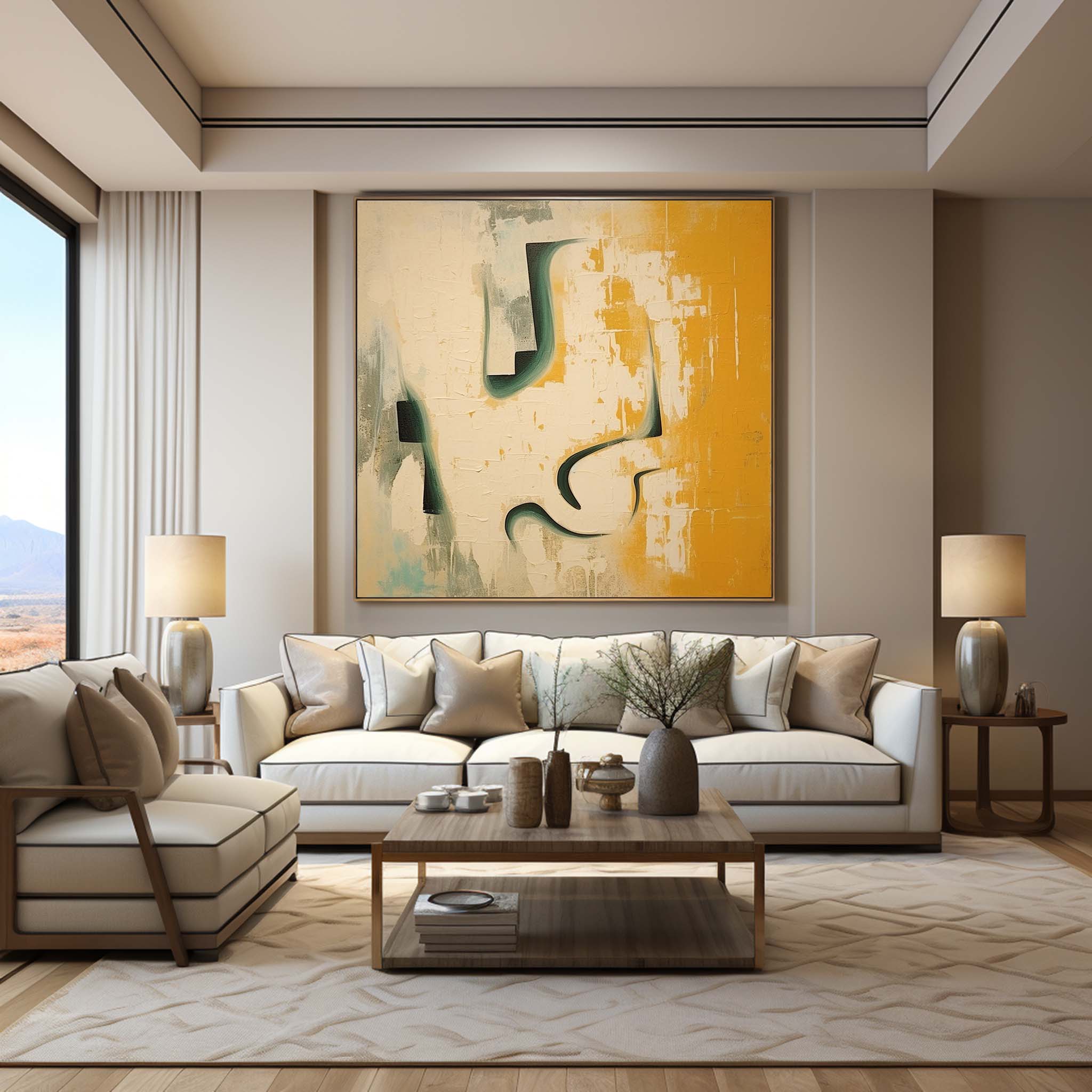 Wabi-Sabi Wall Art TX284 - Neutralighting