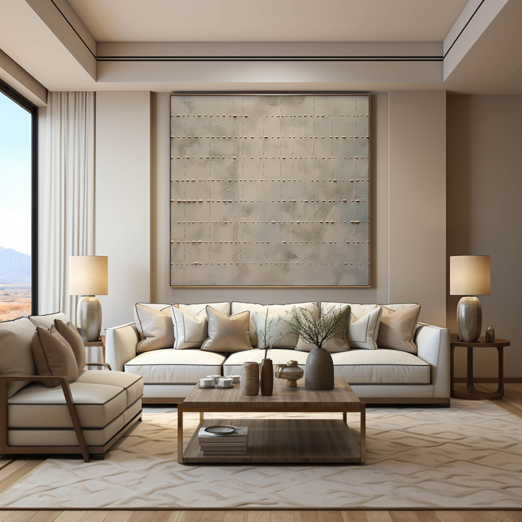 Wall Art Wabi-Sabi Modern Serene Elegant