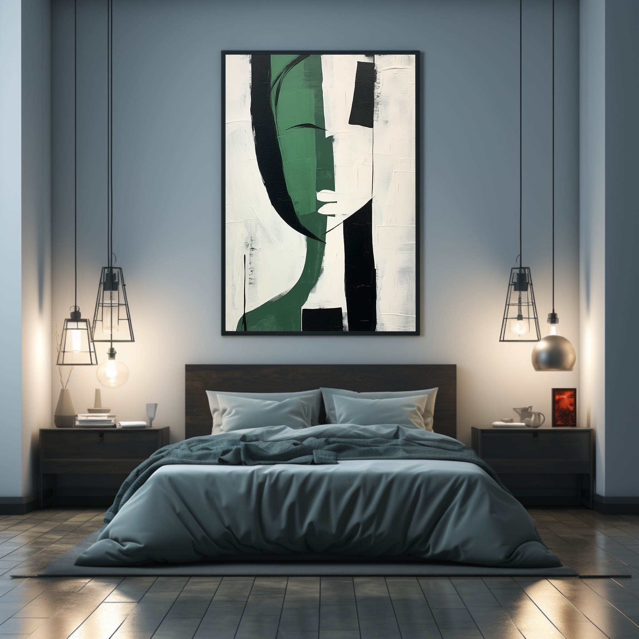 Contemporary Minimalist Art MA038 - Neutralighting