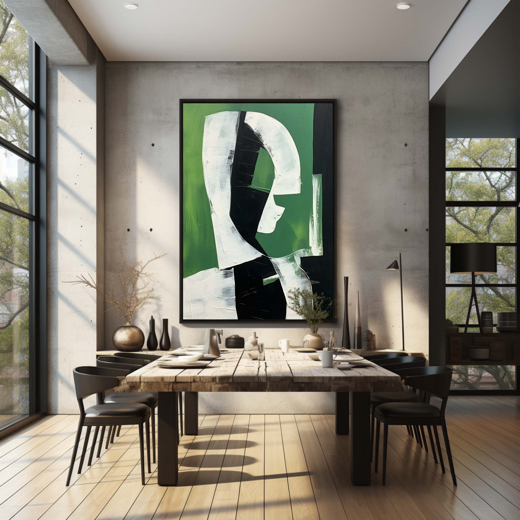 Contemporary Minimalist Art MA042 - Neutralighting