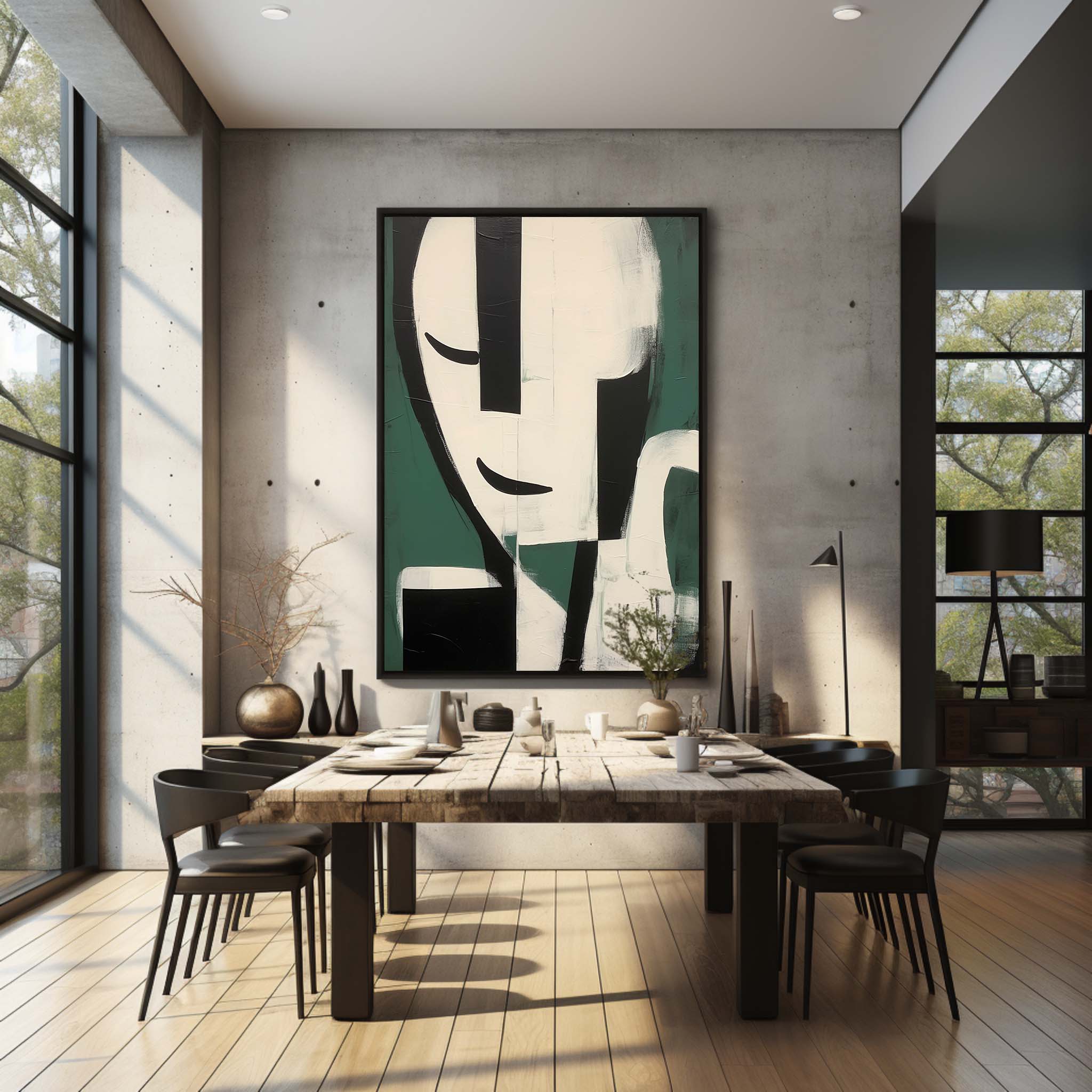 Contemporary Minimalist Art MA052 - Neutralighting