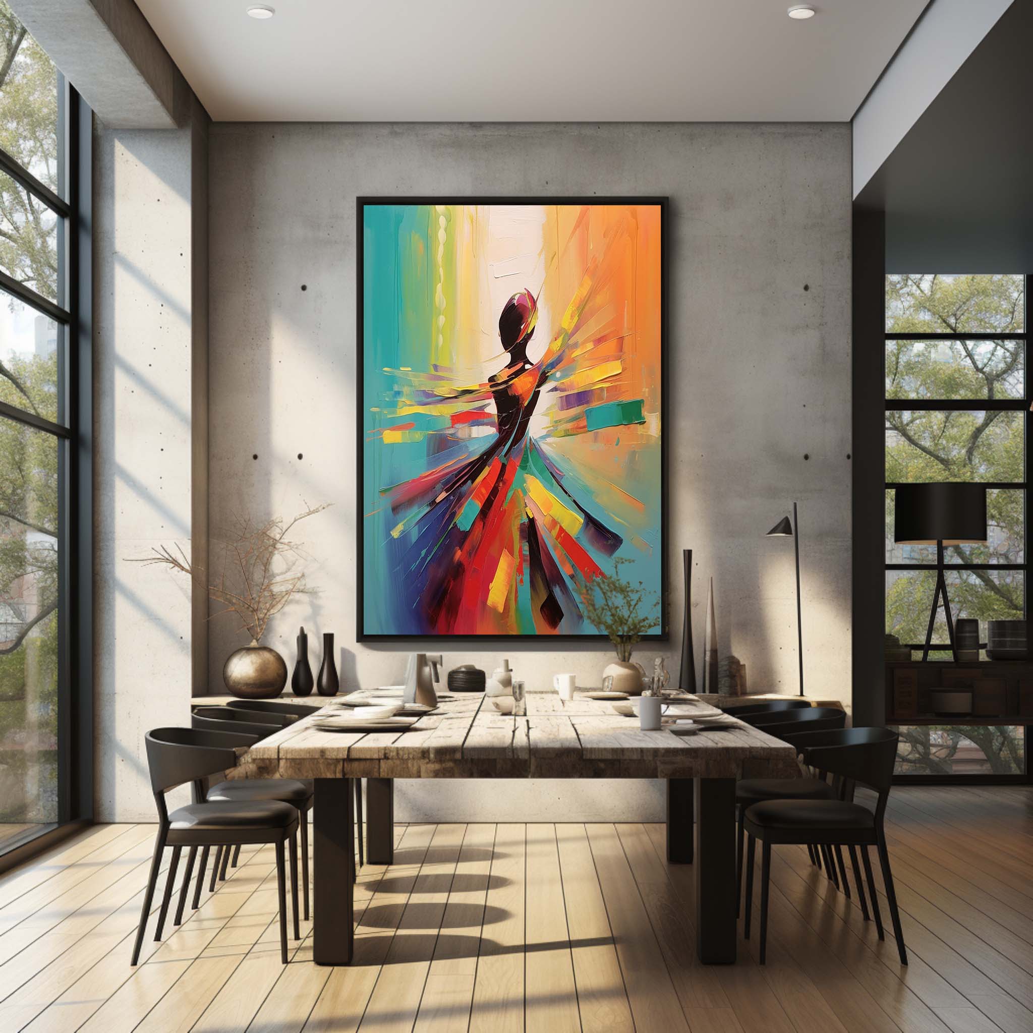 Palette Canvas Art PAC005 - Neutralighting