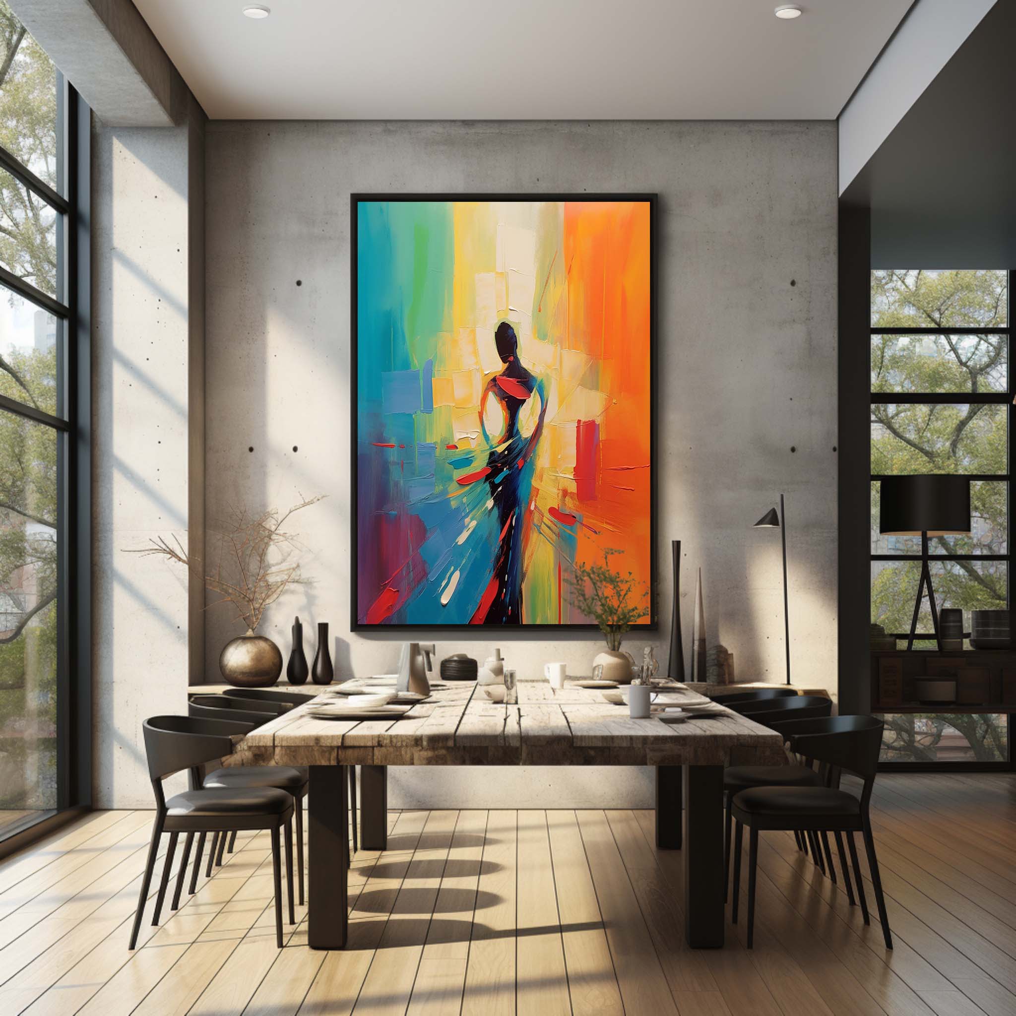 Palette Canvas Art PAC006 - Neutralighting