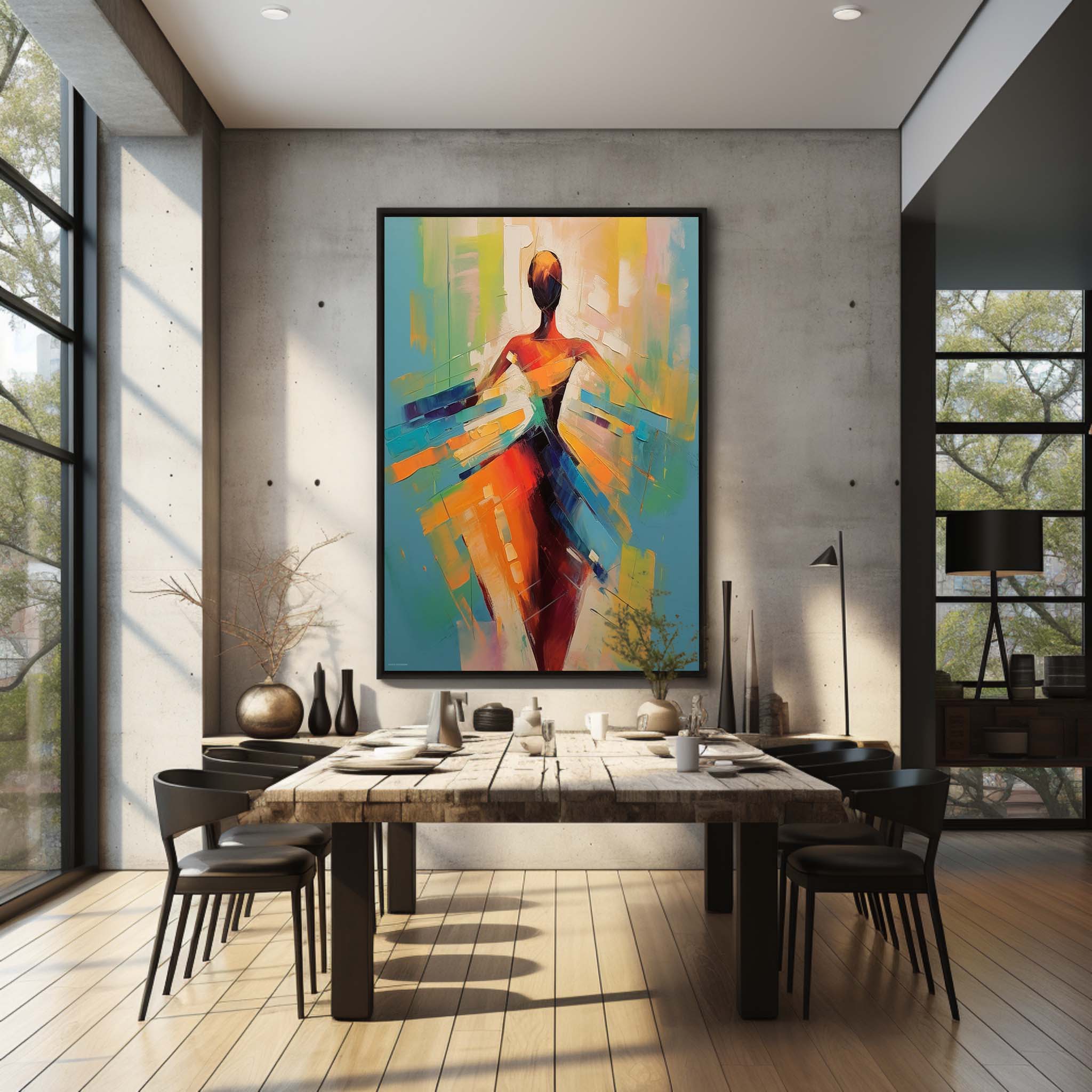 Palette Canvas Art PAC003 - Neutralighting