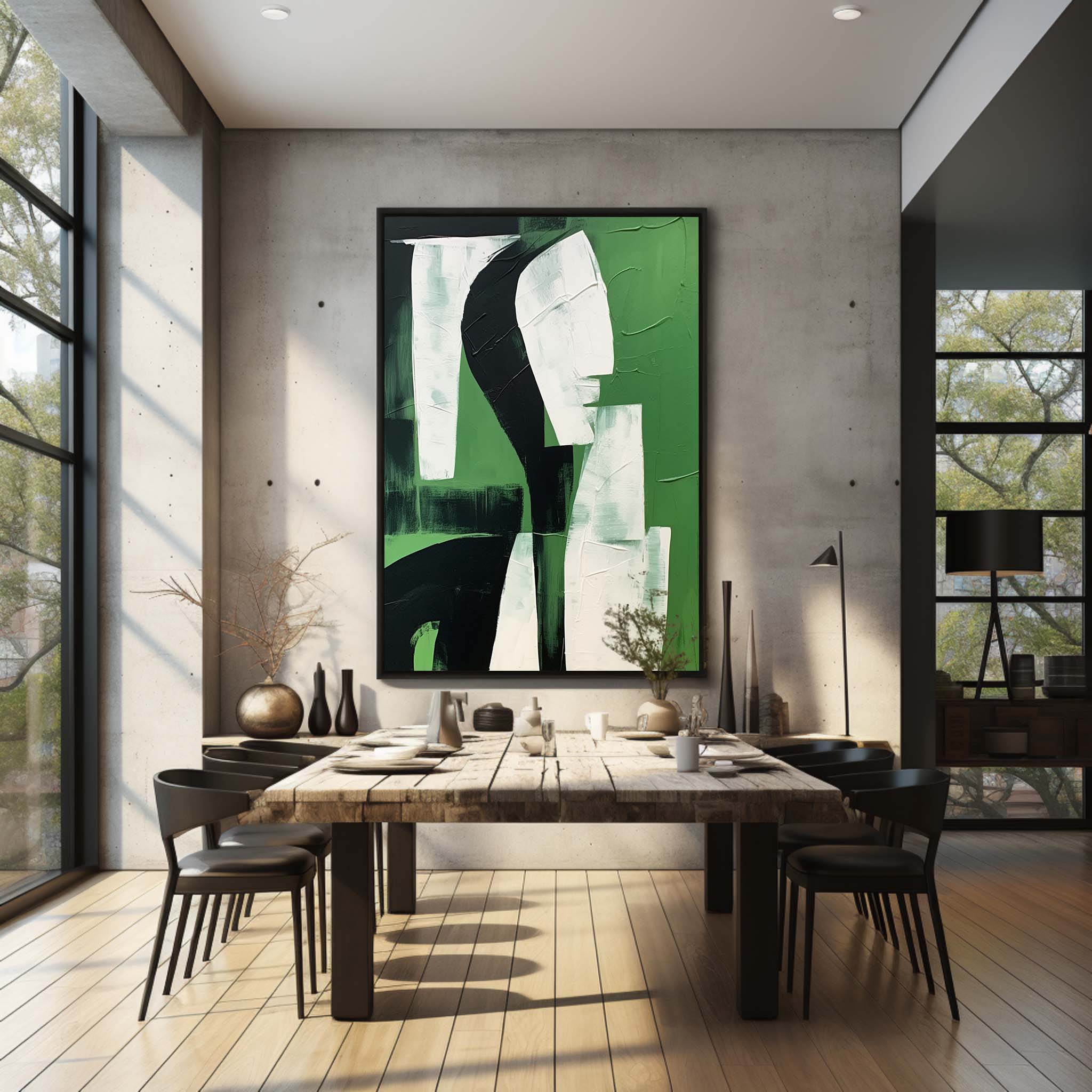 Contemporary Minimalist Art MA043 - Neutralighting