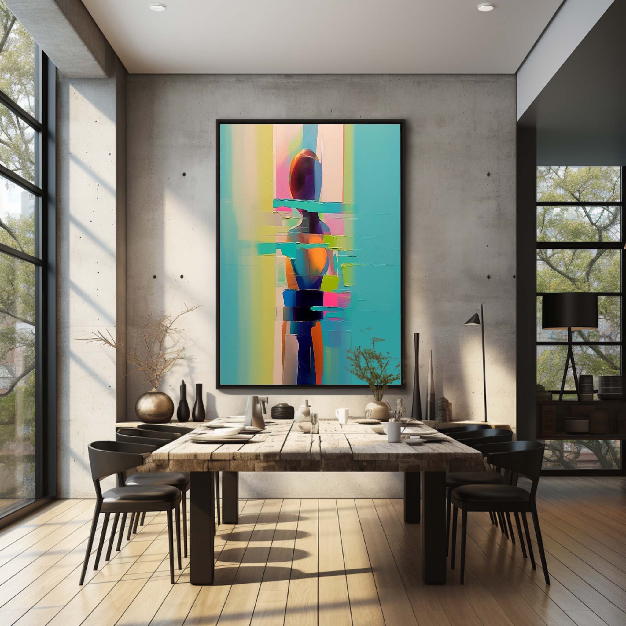 Palette Canvas Art PAC013 - Neutralighting