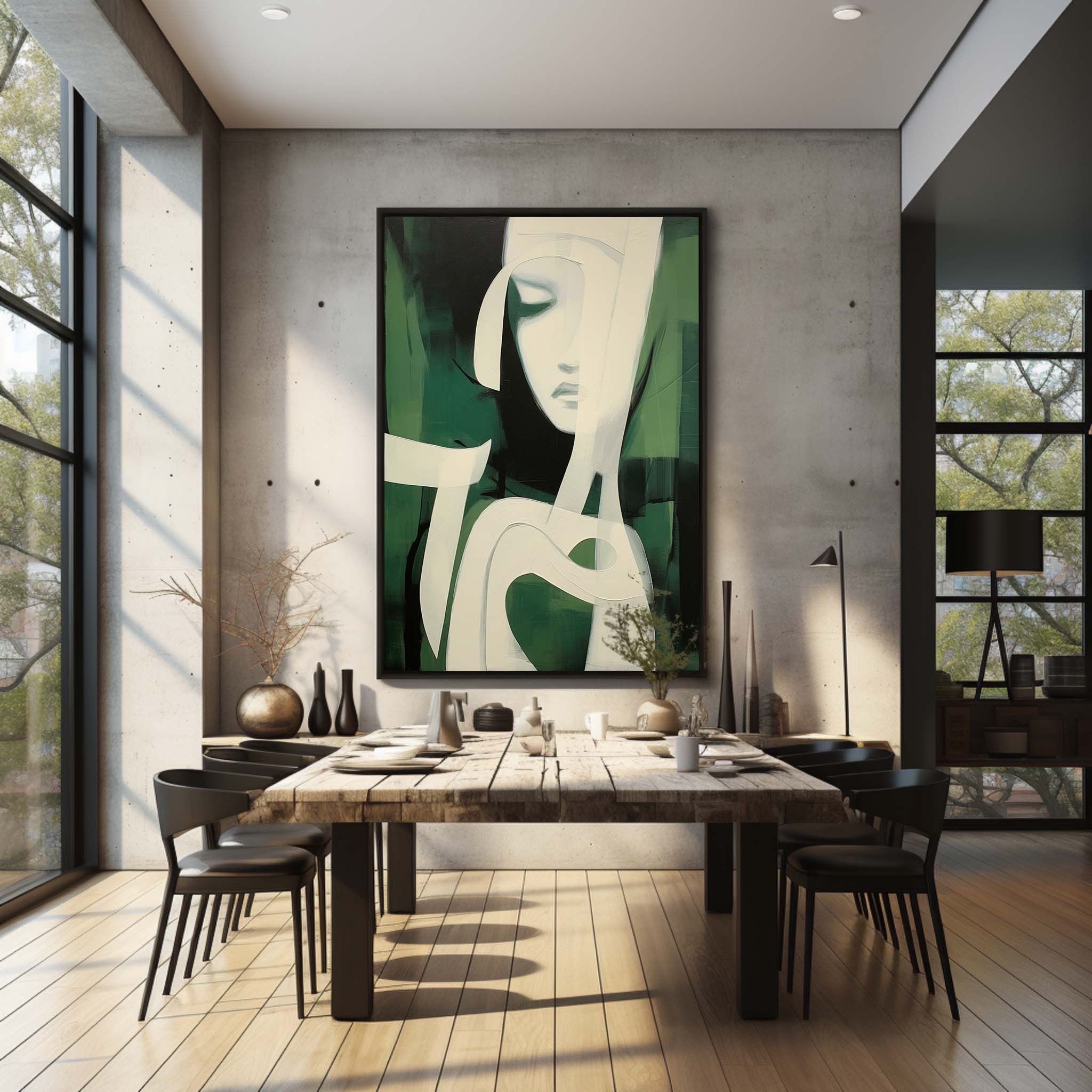 Contemporary Minimalist Art MA032 - Neutralighting