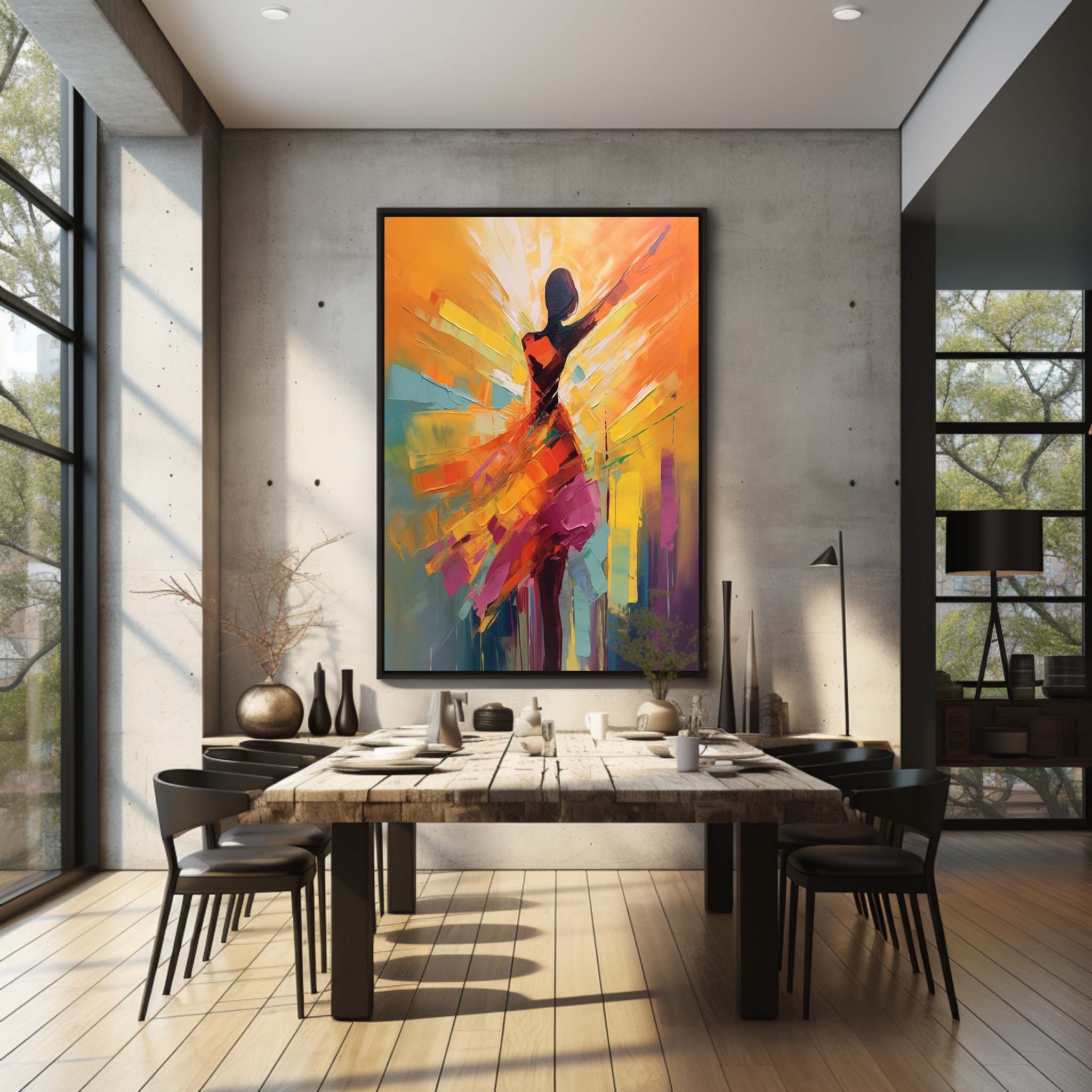 Palette Canvas Art PAC010 - Neutralighting