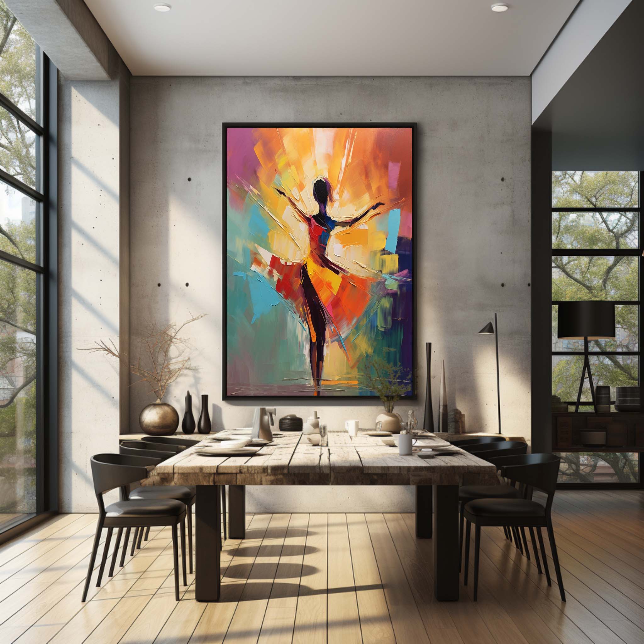 Palette Canvas Art PAC007 - Neutralighting