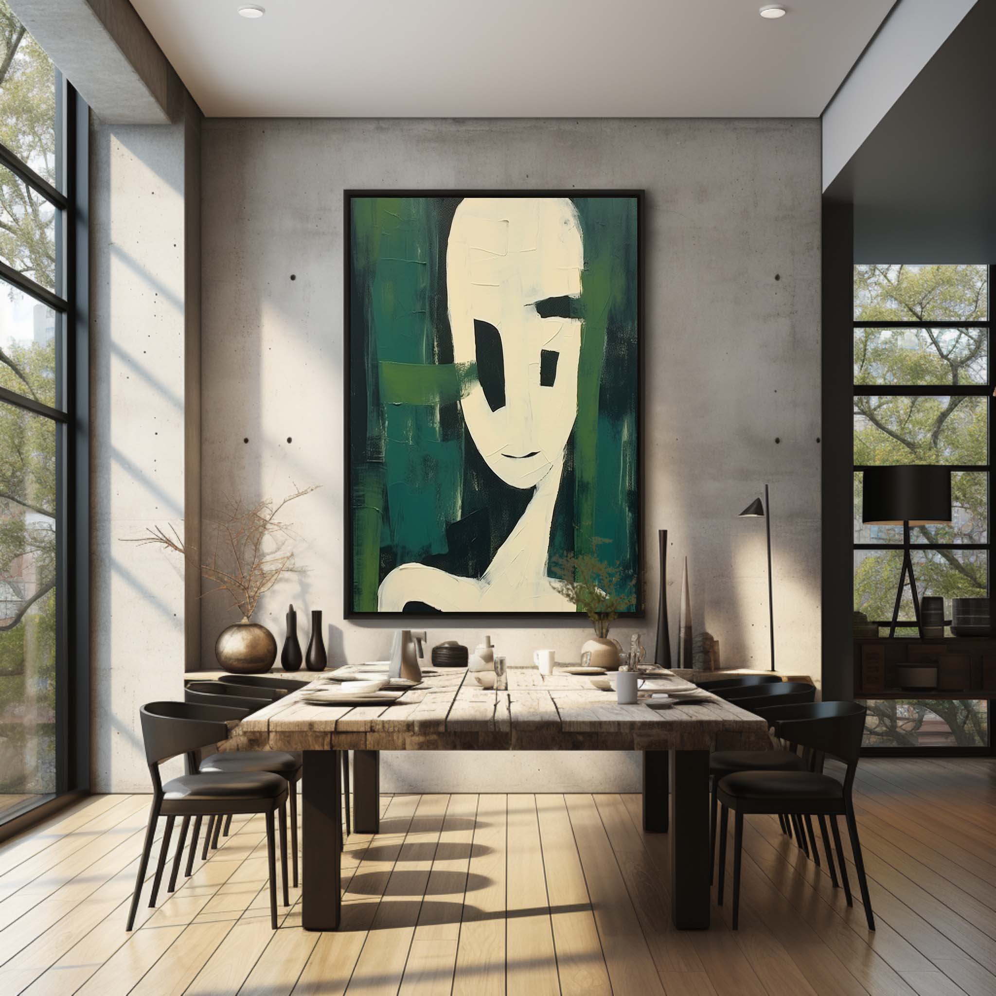 Contemporary Minimalist Art MA029 - Neutralighting