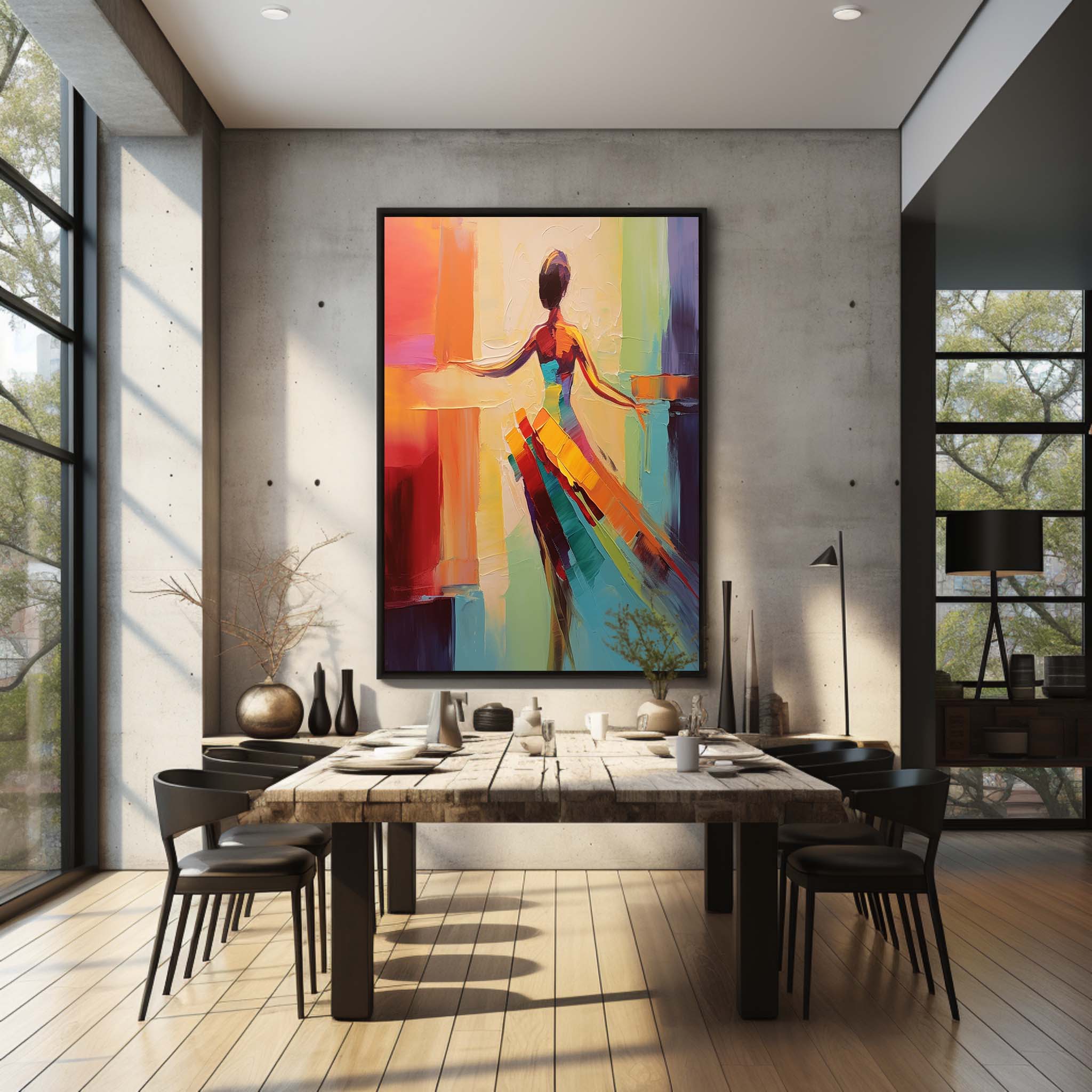 Palette Canvas Art PAC008 - Neutralighting