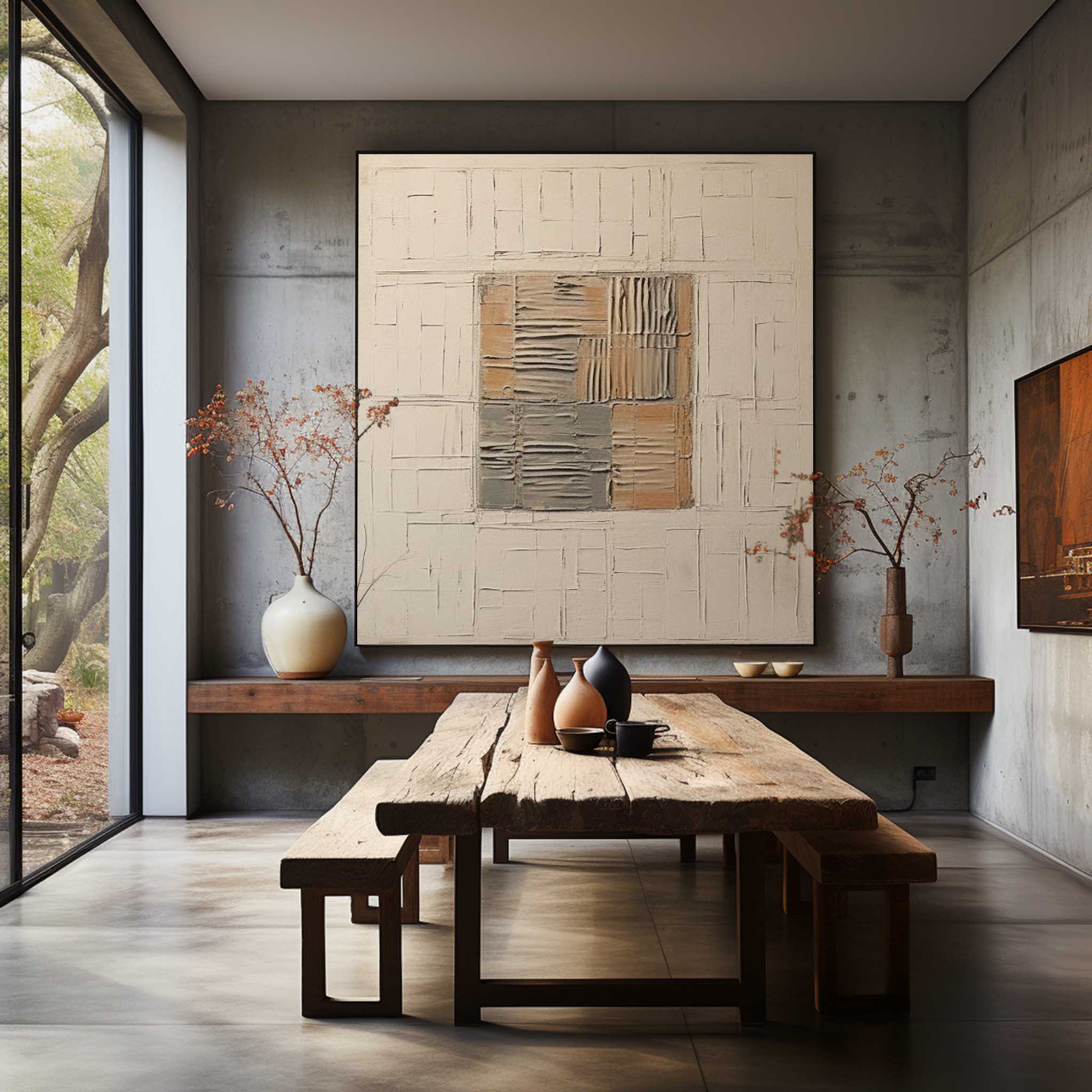 Wabi-Sabi Wall Art TX255 - Neutralighting