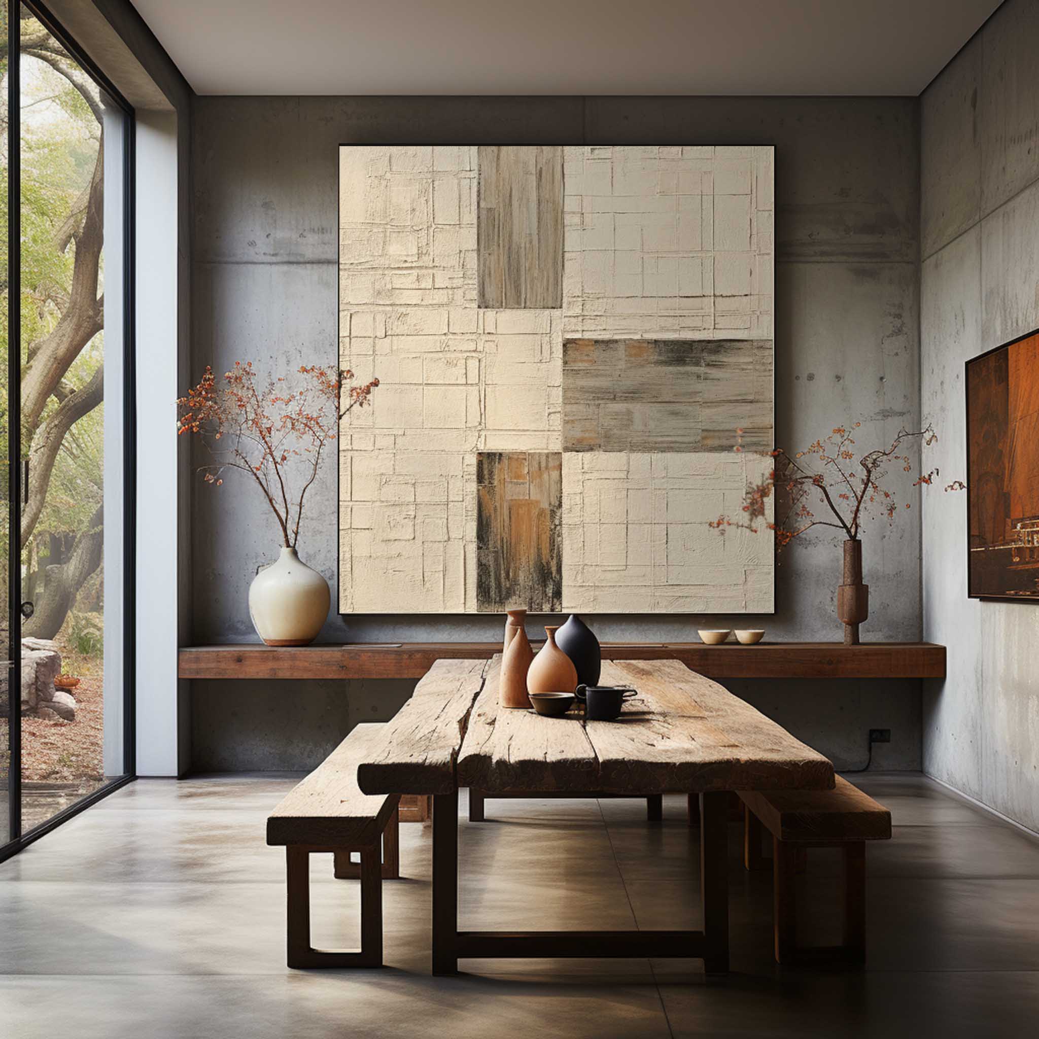 Wabi-Sabi Wall Art TX263 - Neutralighting