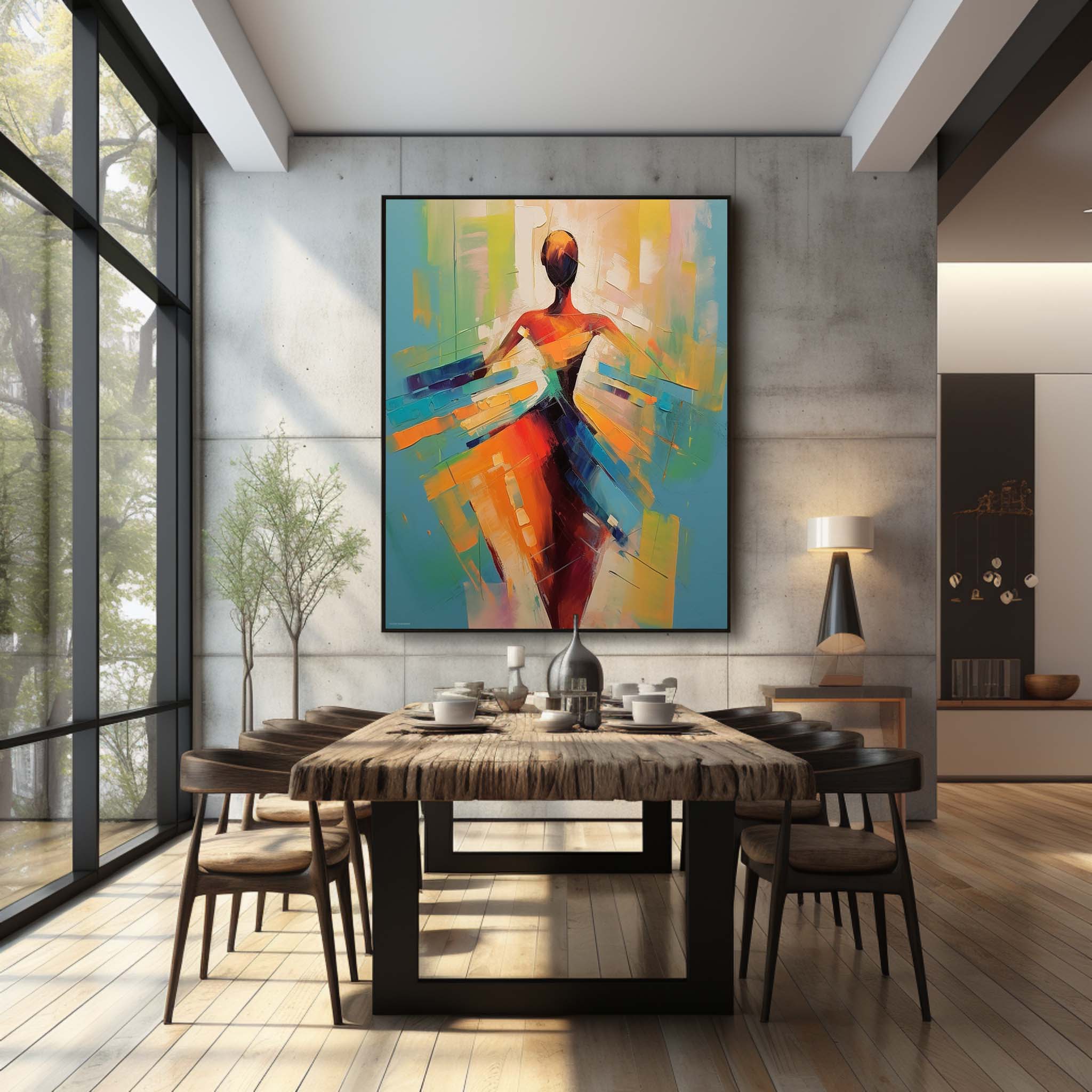 Palette Canvas Art PAC003 - Neutralighting