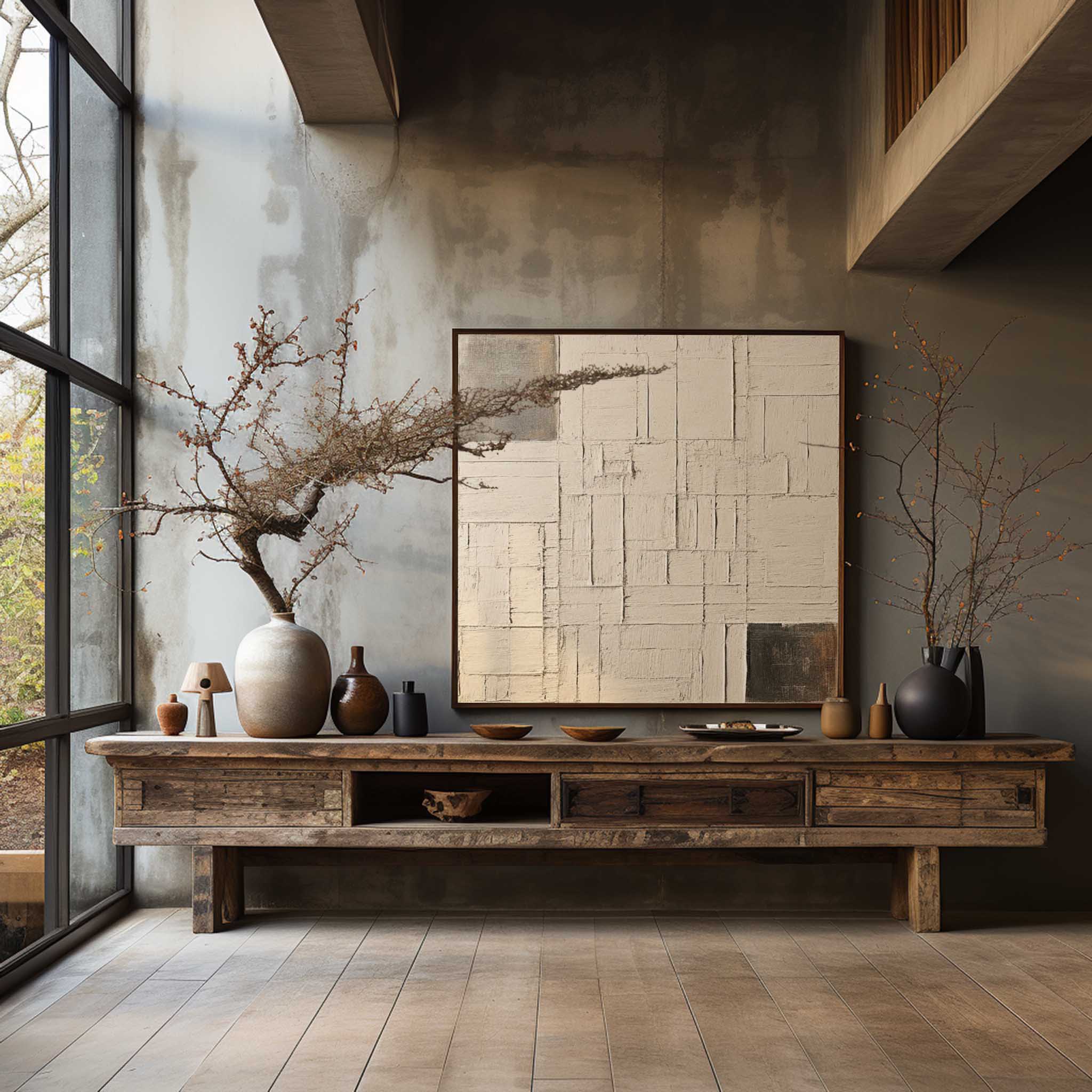 Wabi-Sabi Wall Art TX252 - Neutralighting