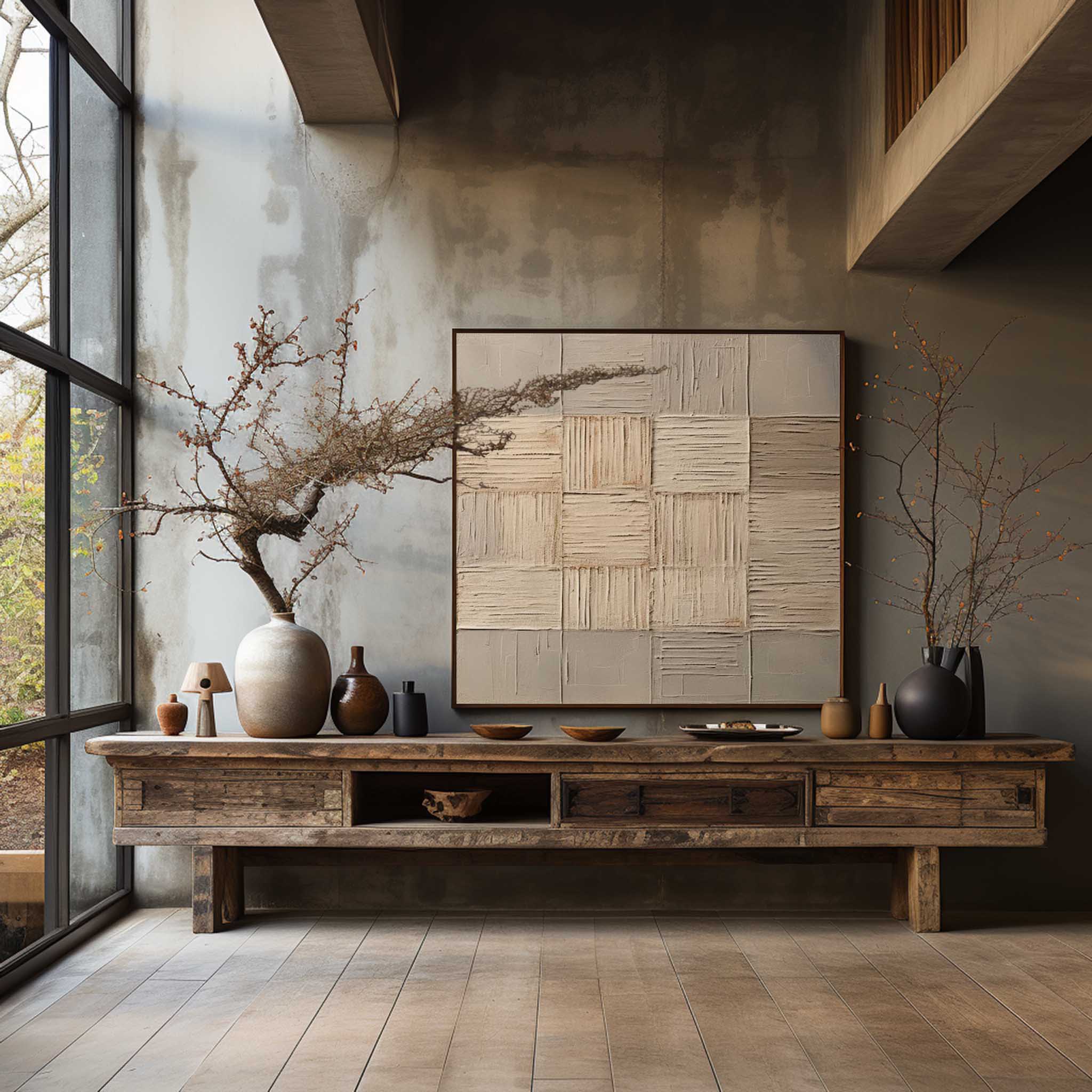 Wabi-Sabi Wall Art TX258 - Neutralighting