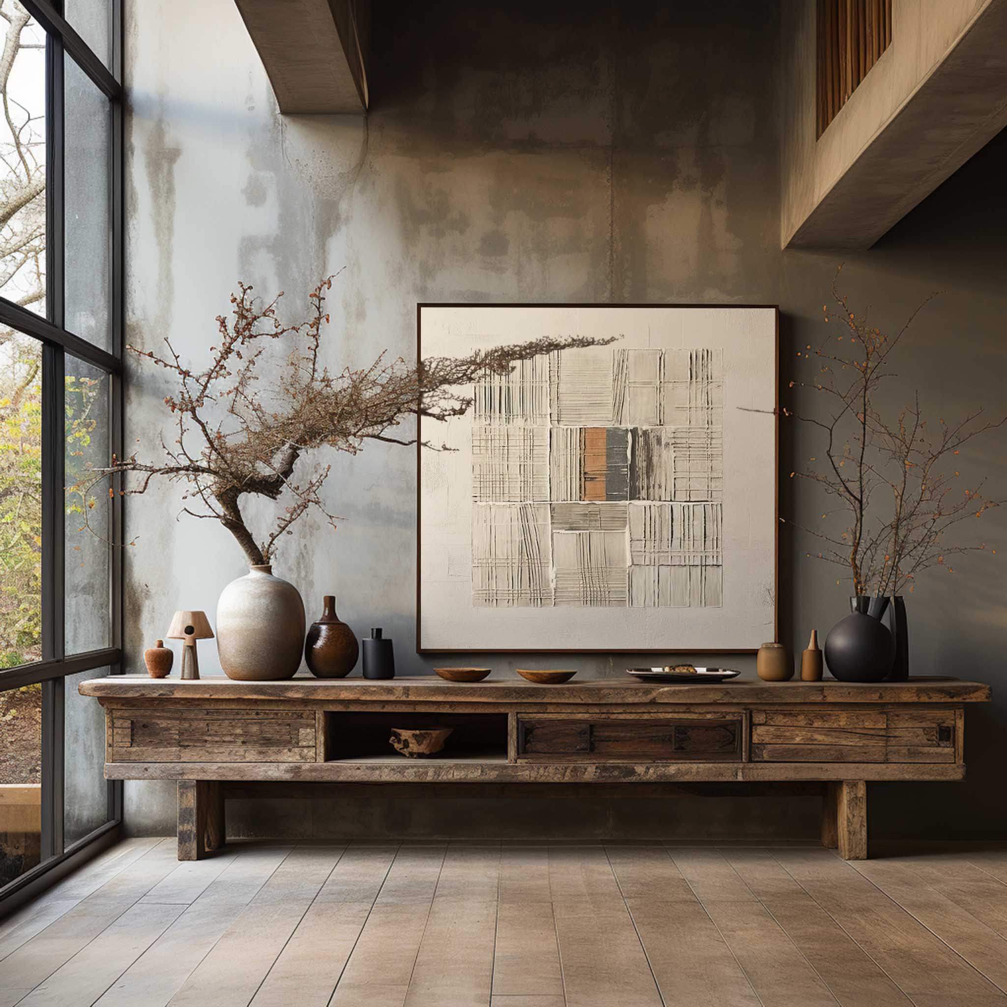 Wabi-Sabi Wall Art TX257 - Neutralighting
