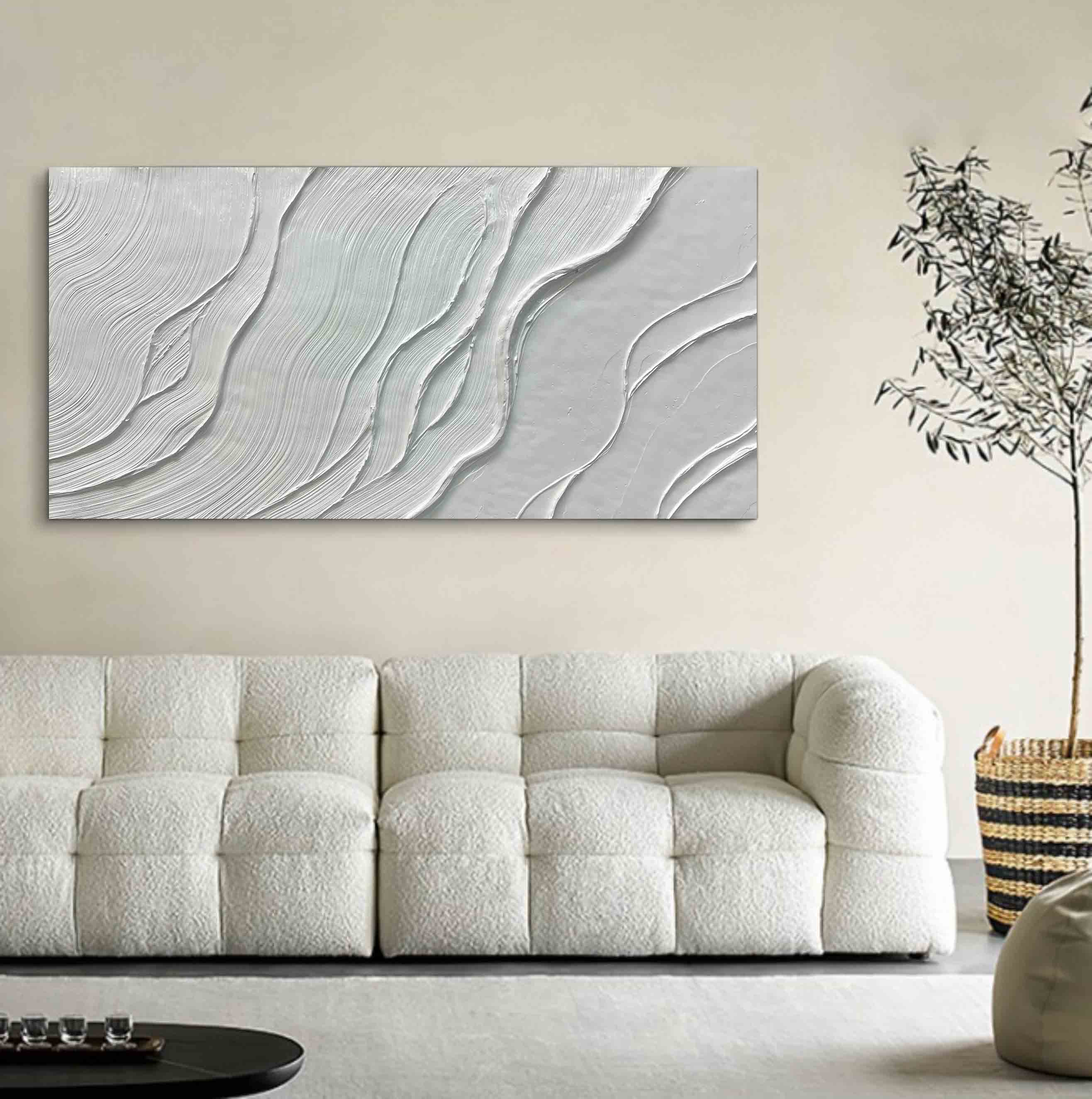 Plaster Art Texture Painting SG195 - Neutralighting