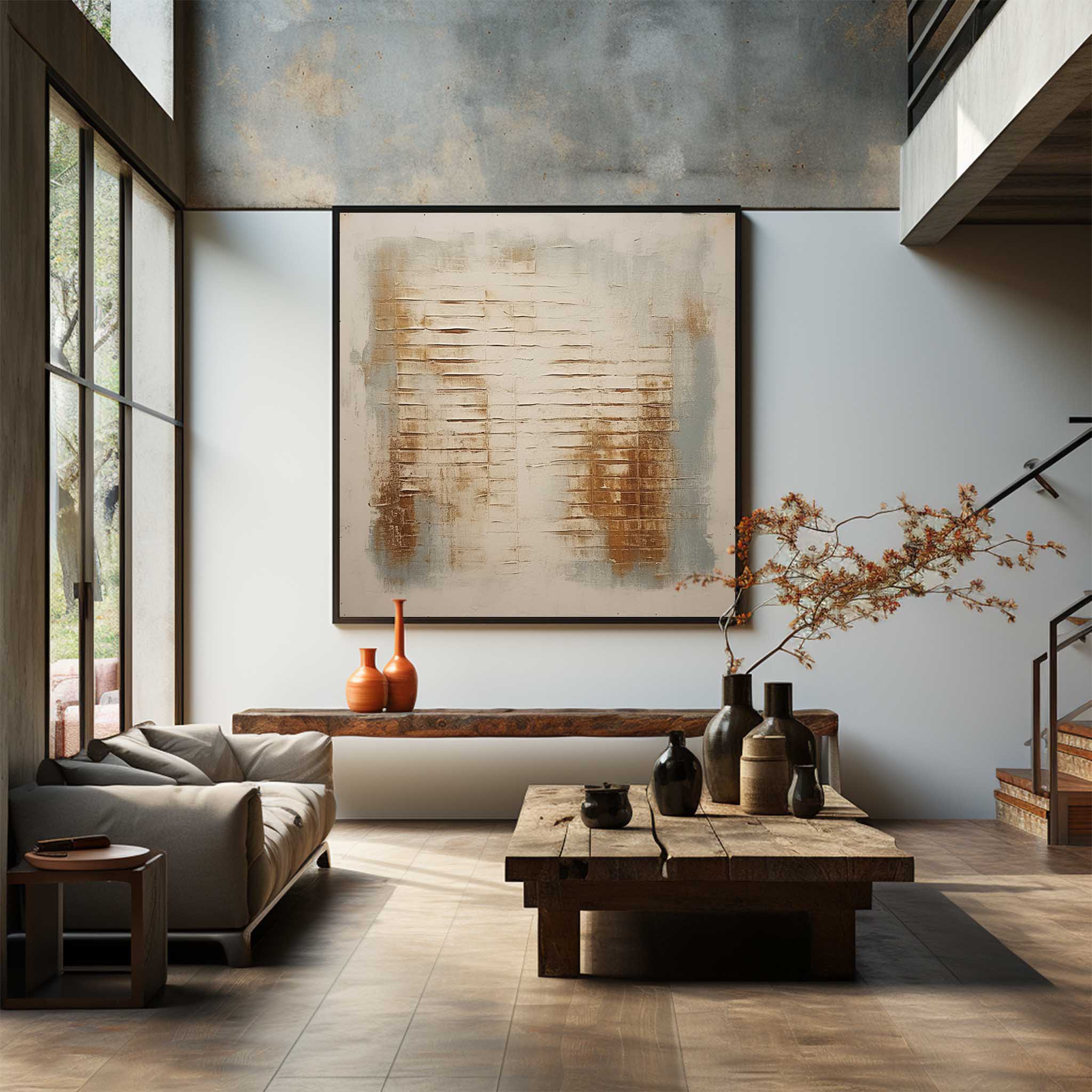 Wabi-Sabi Wall Art TX307 - Neutralighting