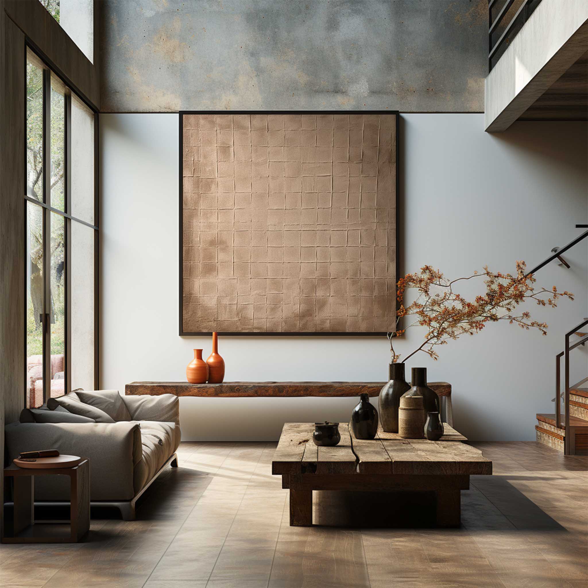 Wabi-Sabi Wall Art TX271 - Neutralighting
