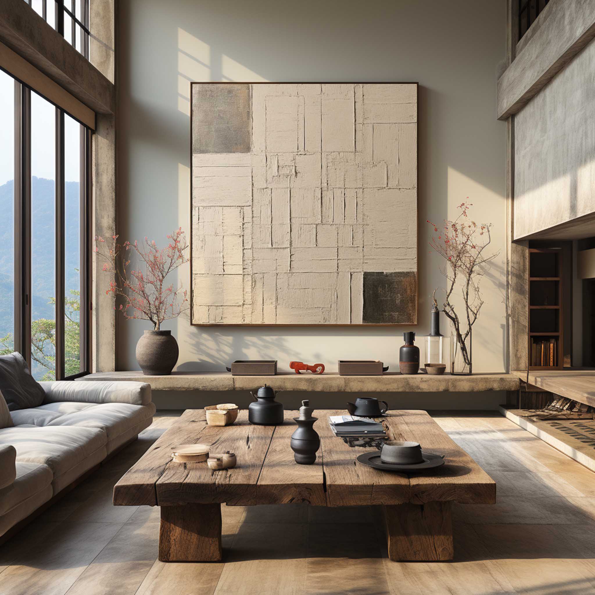 Wabi-Sabi Wall Art TX252 - Neutralighting
