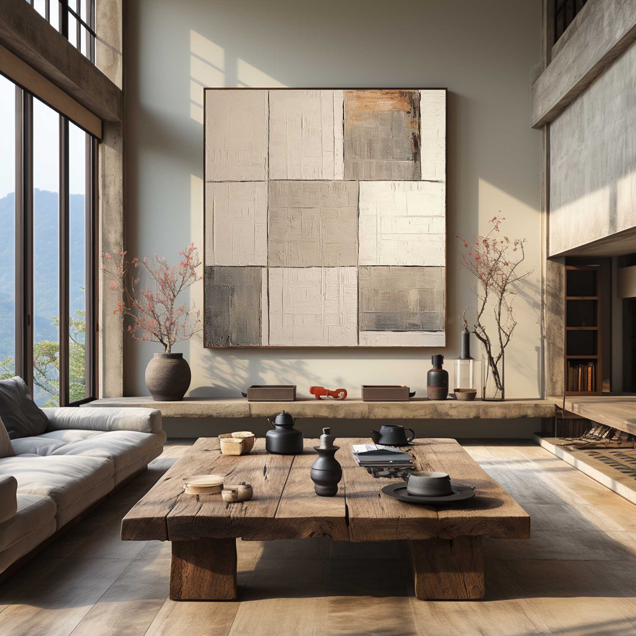 Wabi-Sabi Wall Art TX264 - Neutralighting