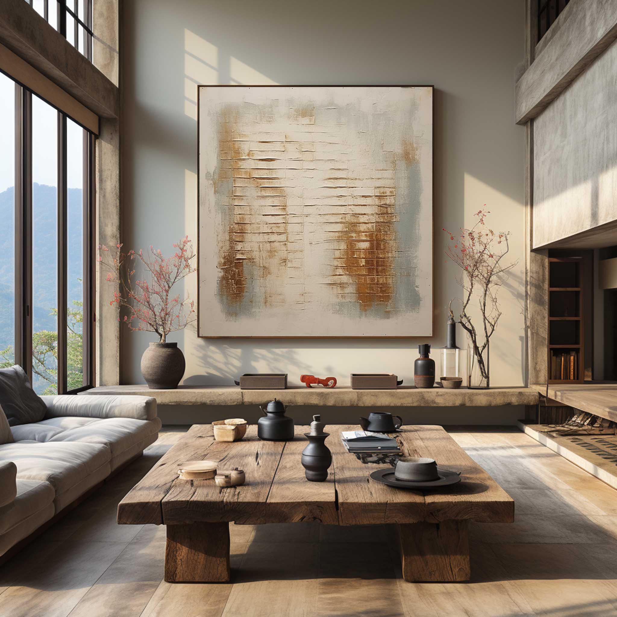 Wabi-Sabi Wall Art TX307 - Neutralighting