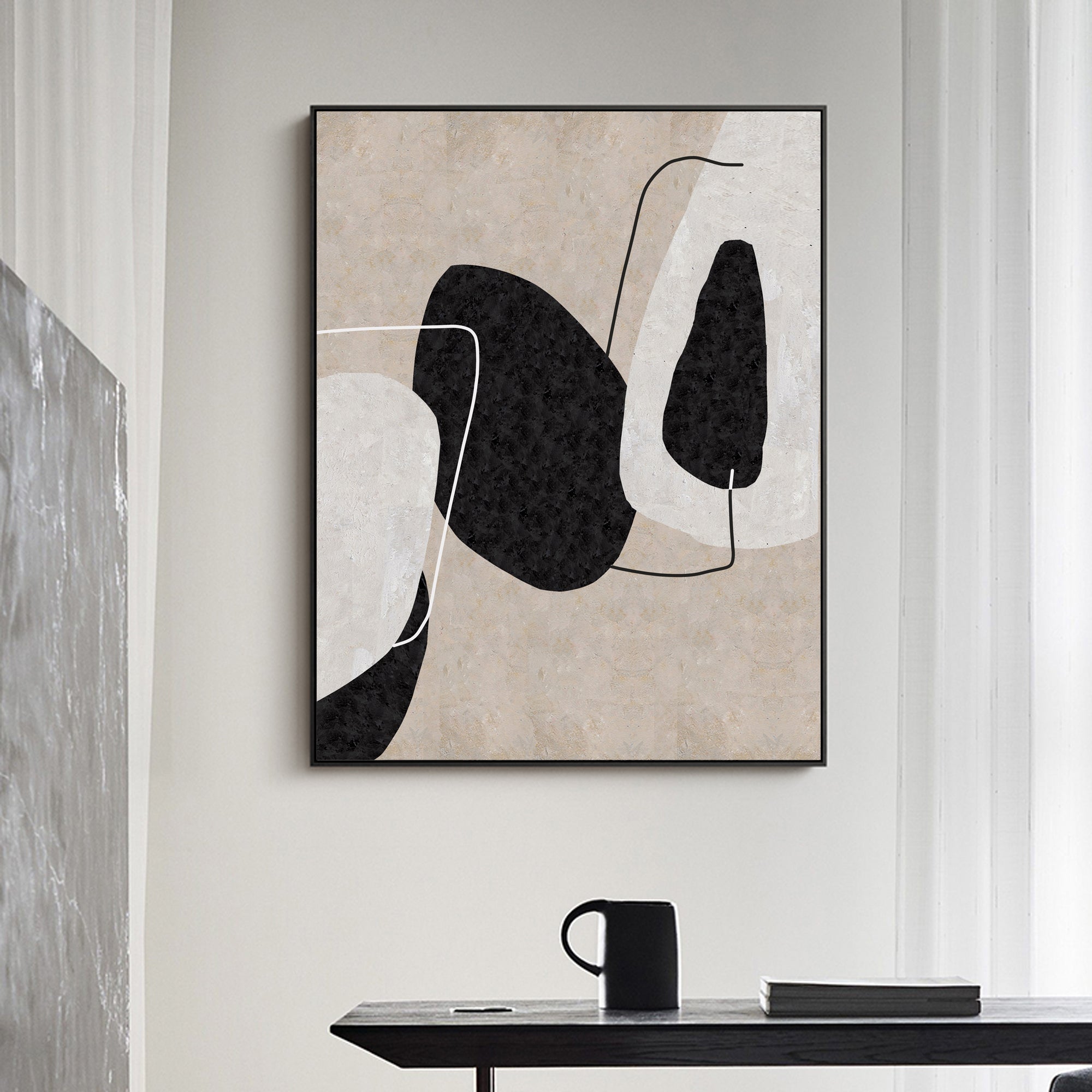 Modern Minimalist Painting ABAV26 - Neutralighting