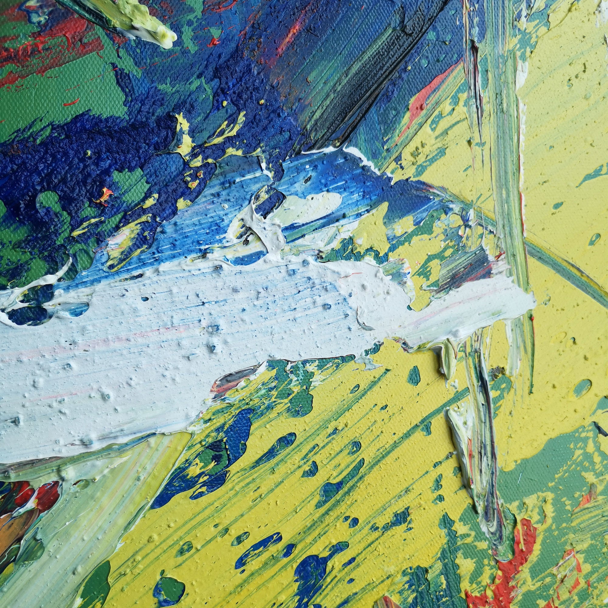 Colorful Abstract Expressionist Painting