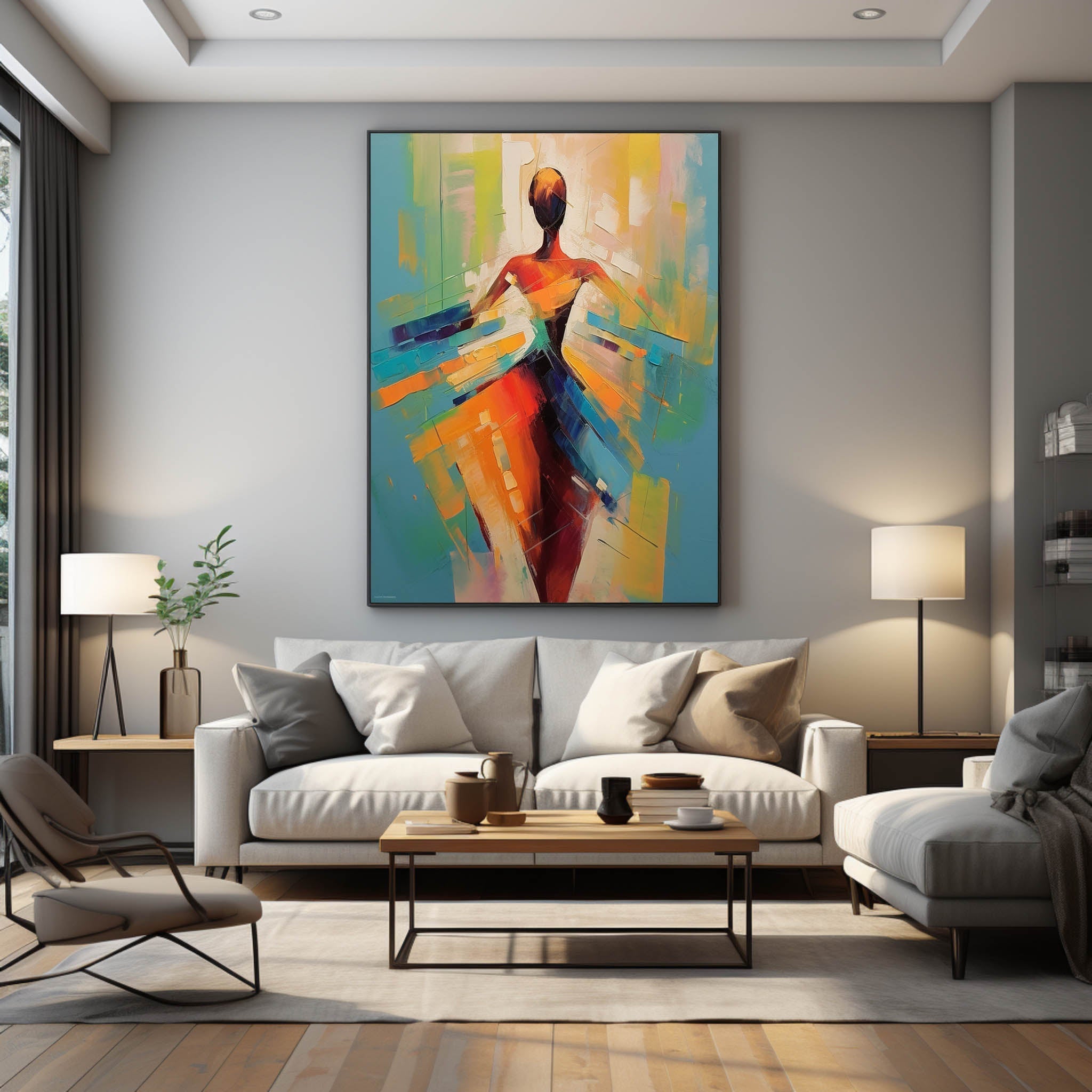 Palette Canvas Art PAC003 - Neutralighting