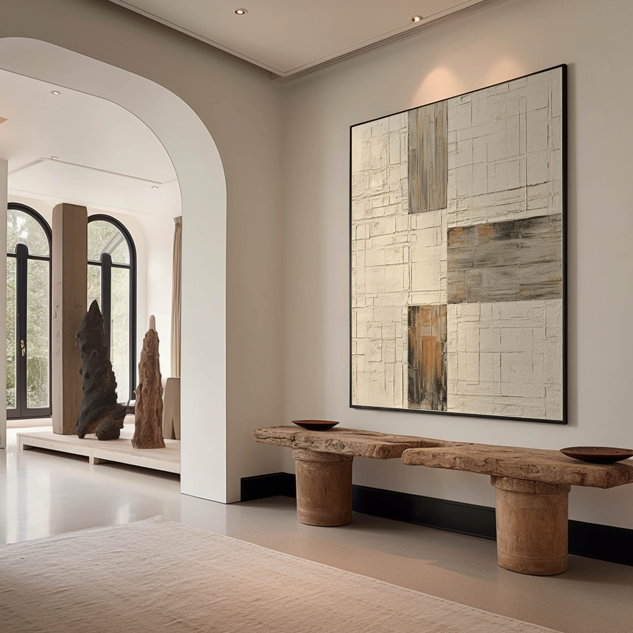 Wabi-Sabi Wall Art TX263 - Neutralighting