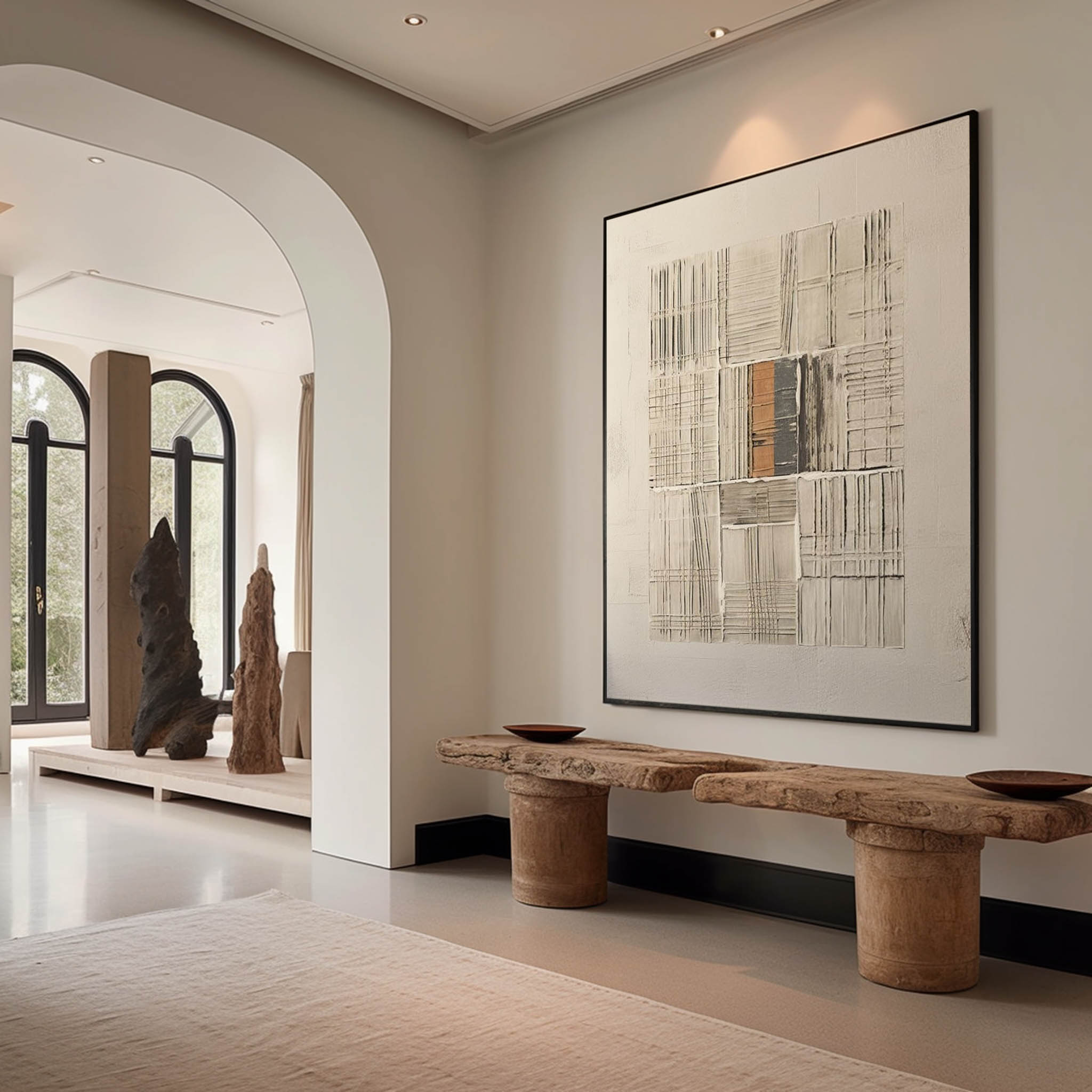 Wabi-Sabi Wall Art TX257 - Neutralighting