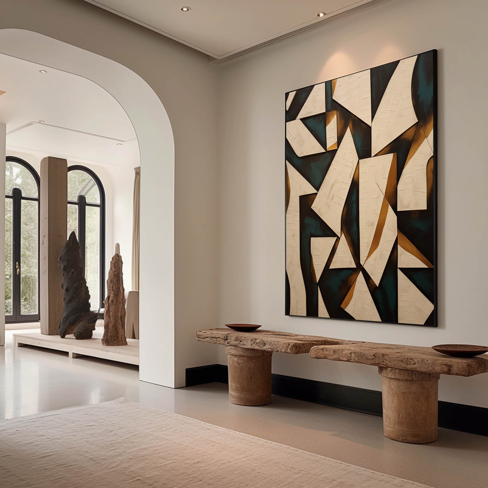 Wabi-Sabi Wall Art TX288 - Neutralighting
