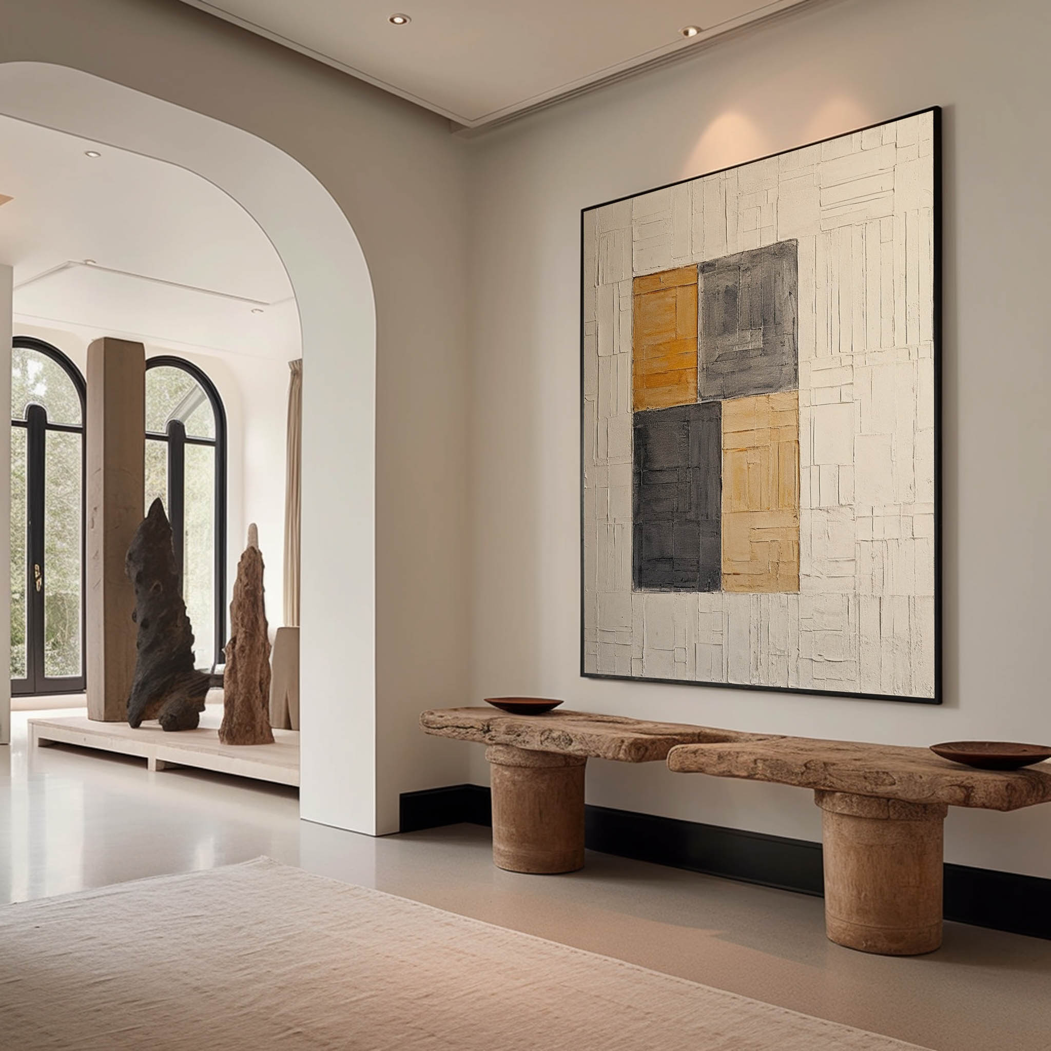 Wabi-Sabi Wall Art TX259 - Neutralighting