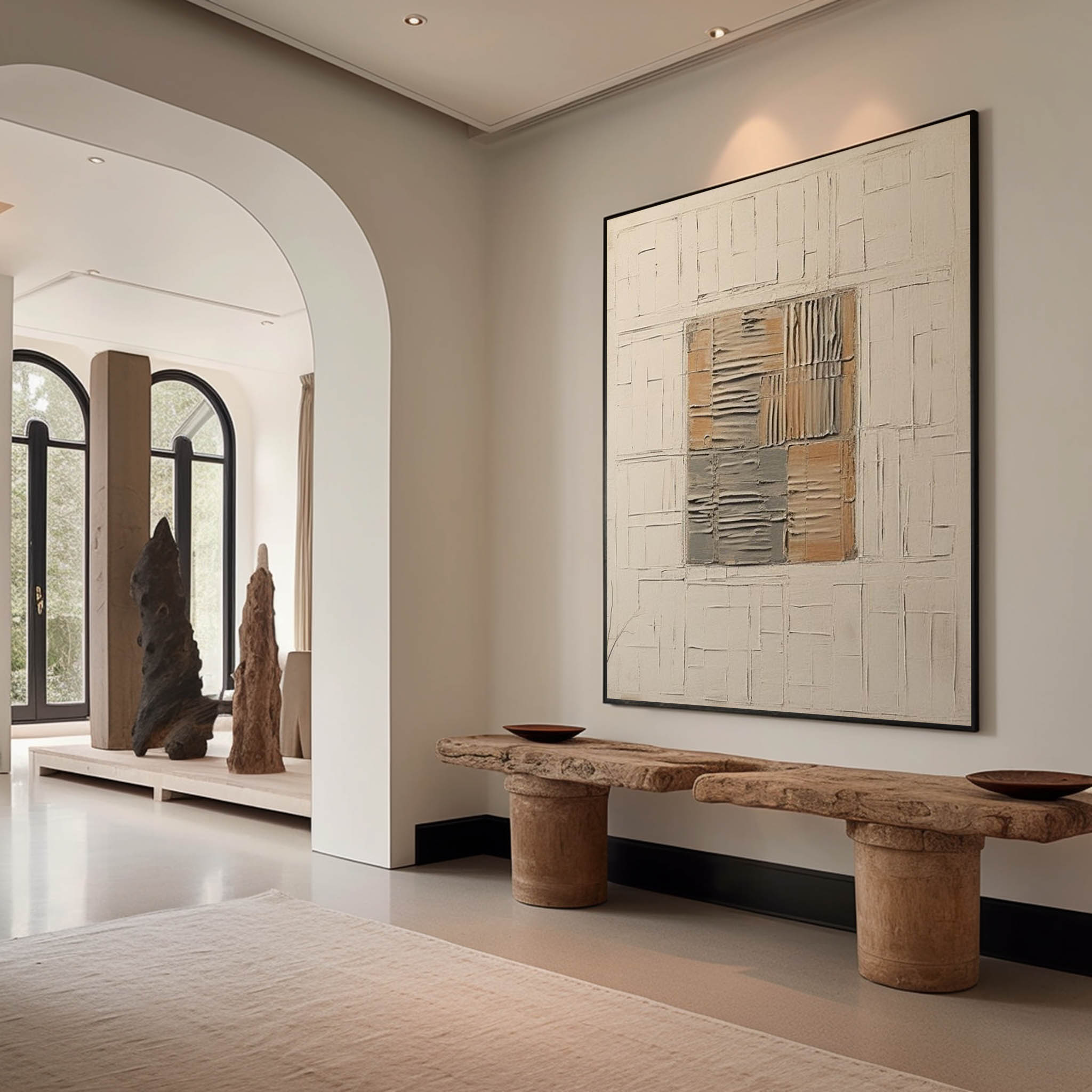 Wabi-Sabi Wall Art TX255 - Neutralighting