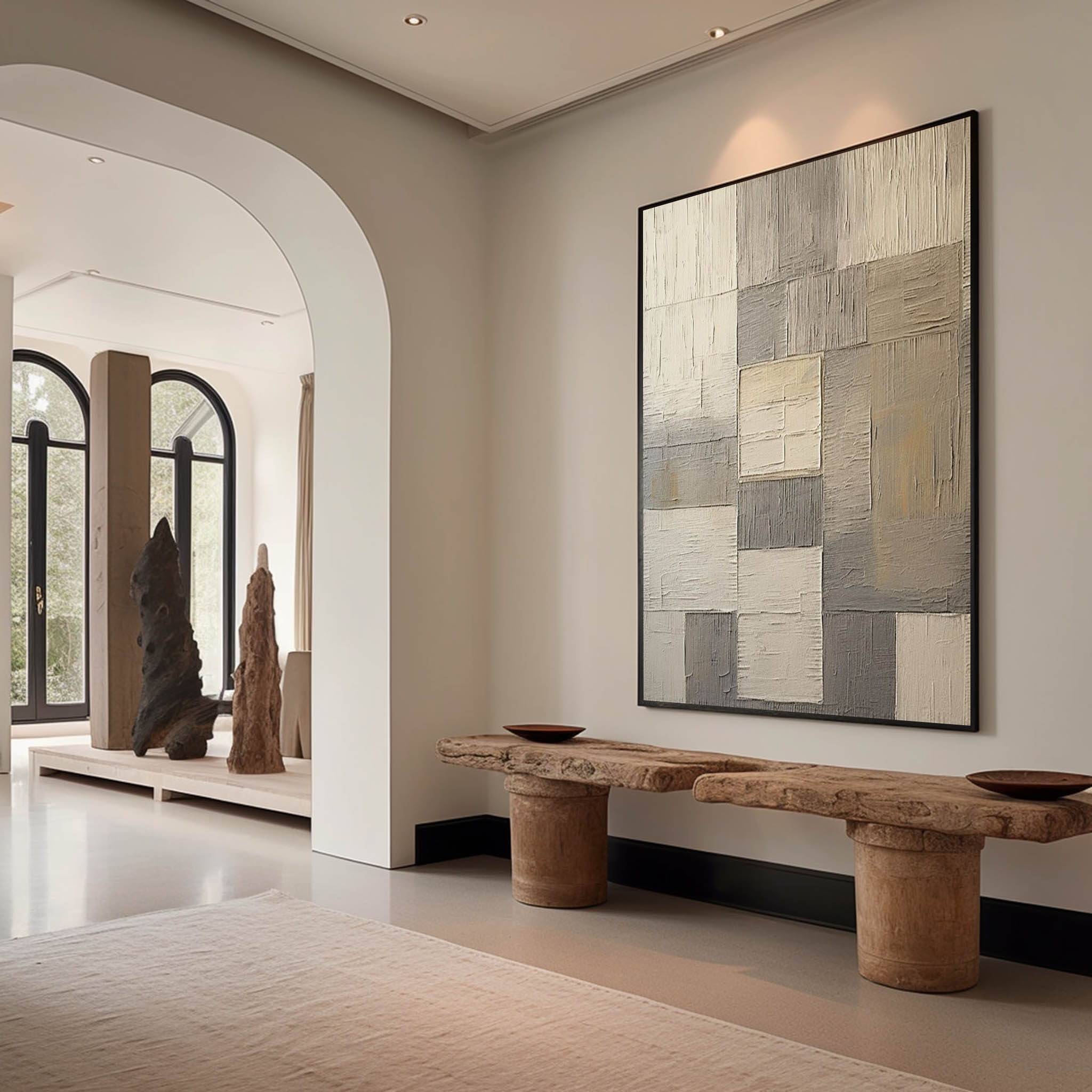 Wabi-Sabi Wall Art TX266 - Neutralighting