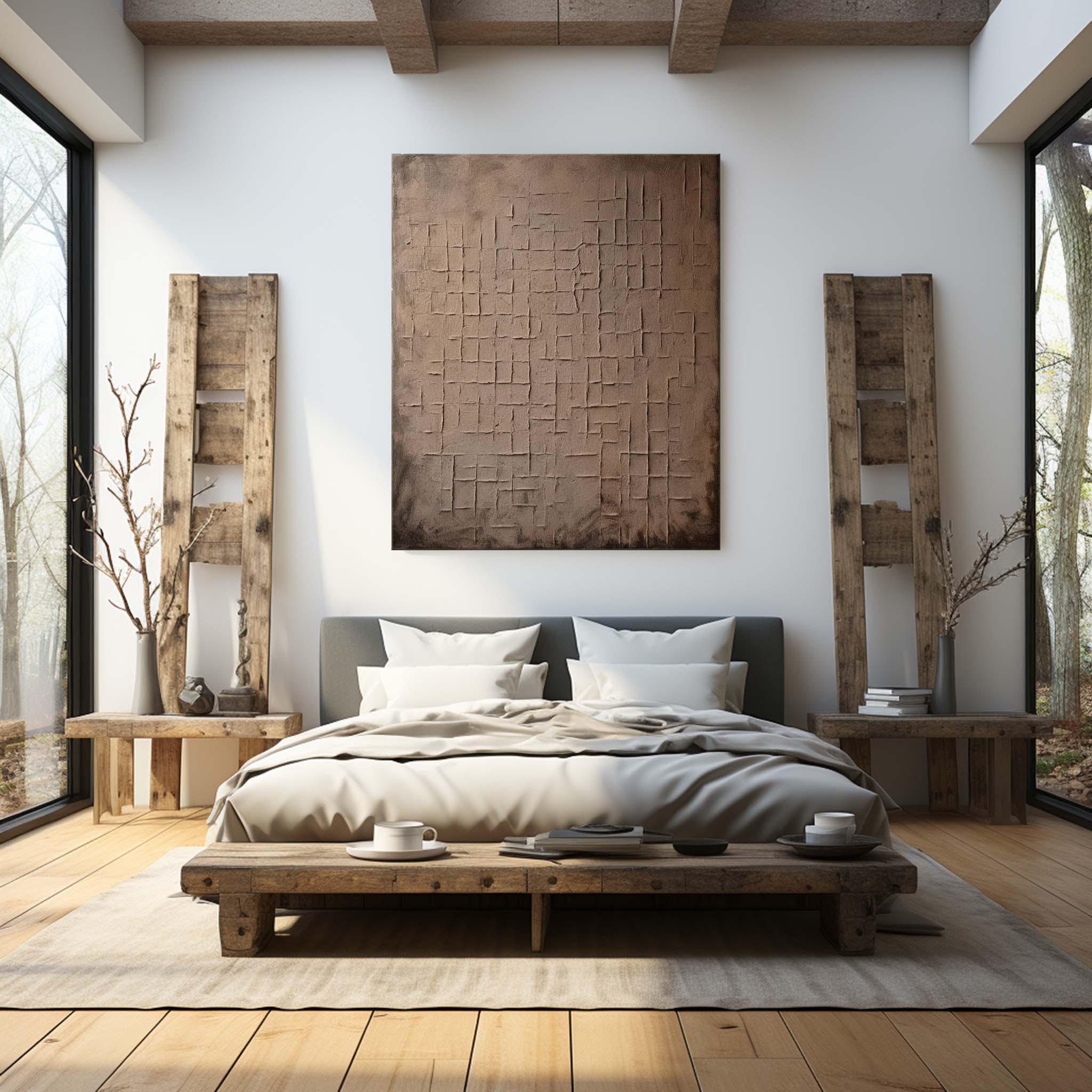 Wabi-Sabi Wall Art #TX269 - Neutralighting