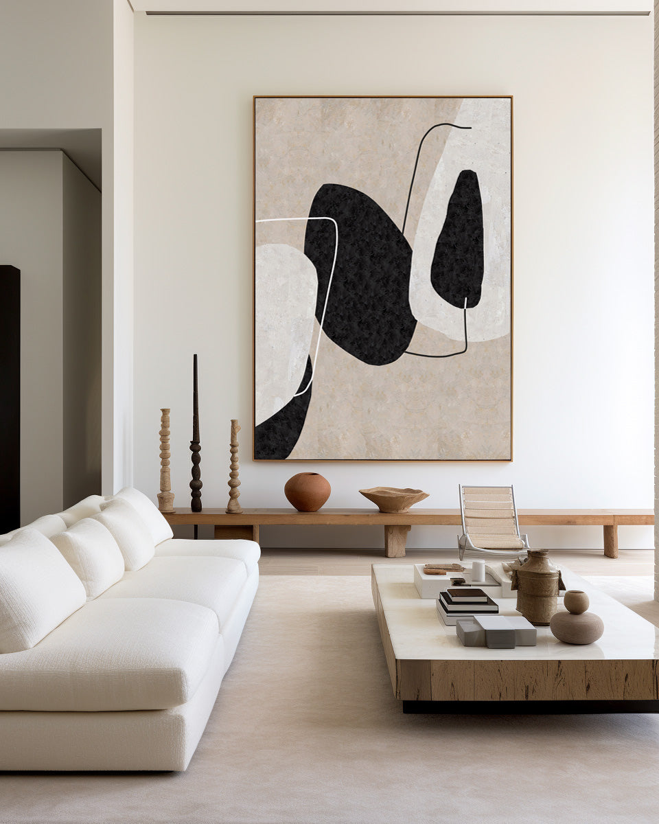Modern Minimalist Painting ABAV26 - Neutralighting
