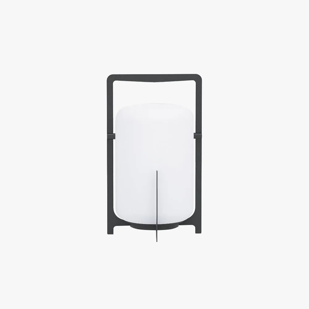Ray Minimalist Glass/Acrylic Outdoor Landscape Pathway Light, White - Neutralighting