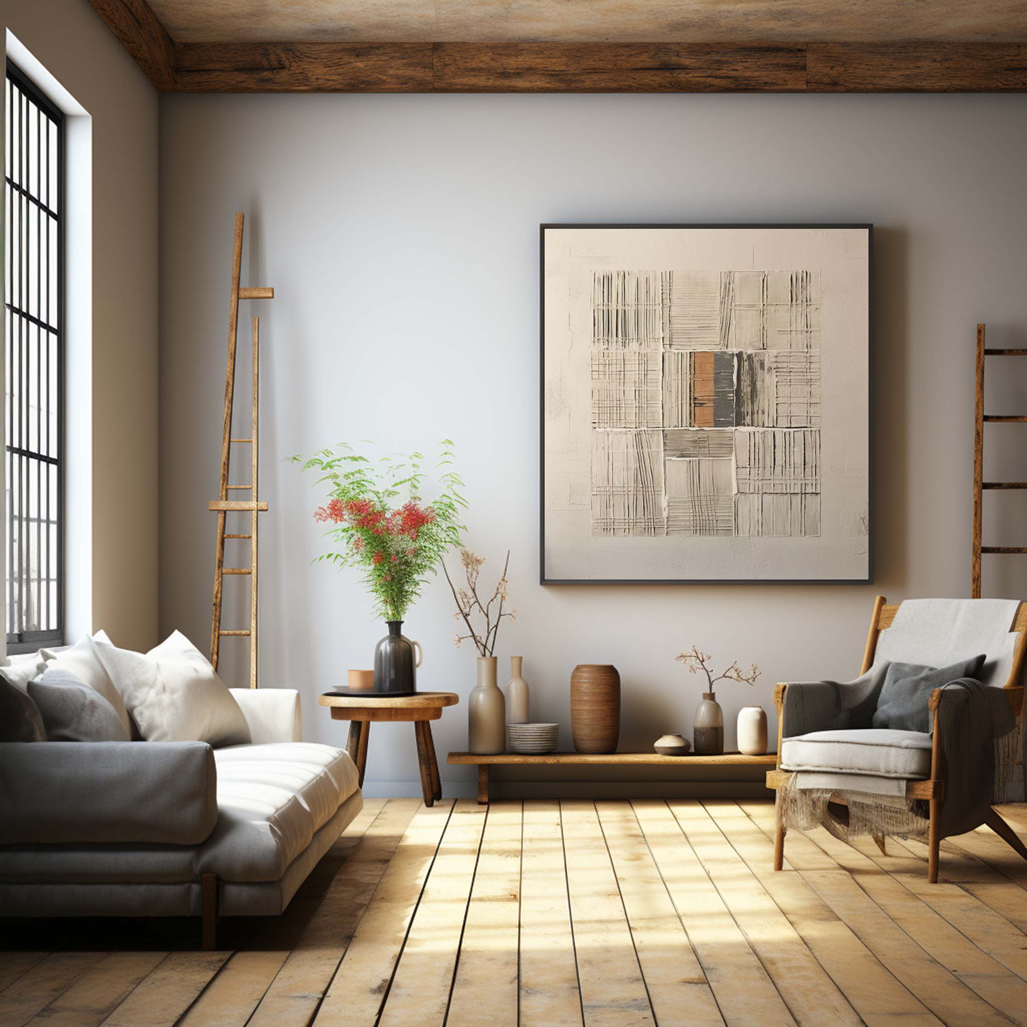 Wabi-Sabi Wall Art TX257 - Neutralighting