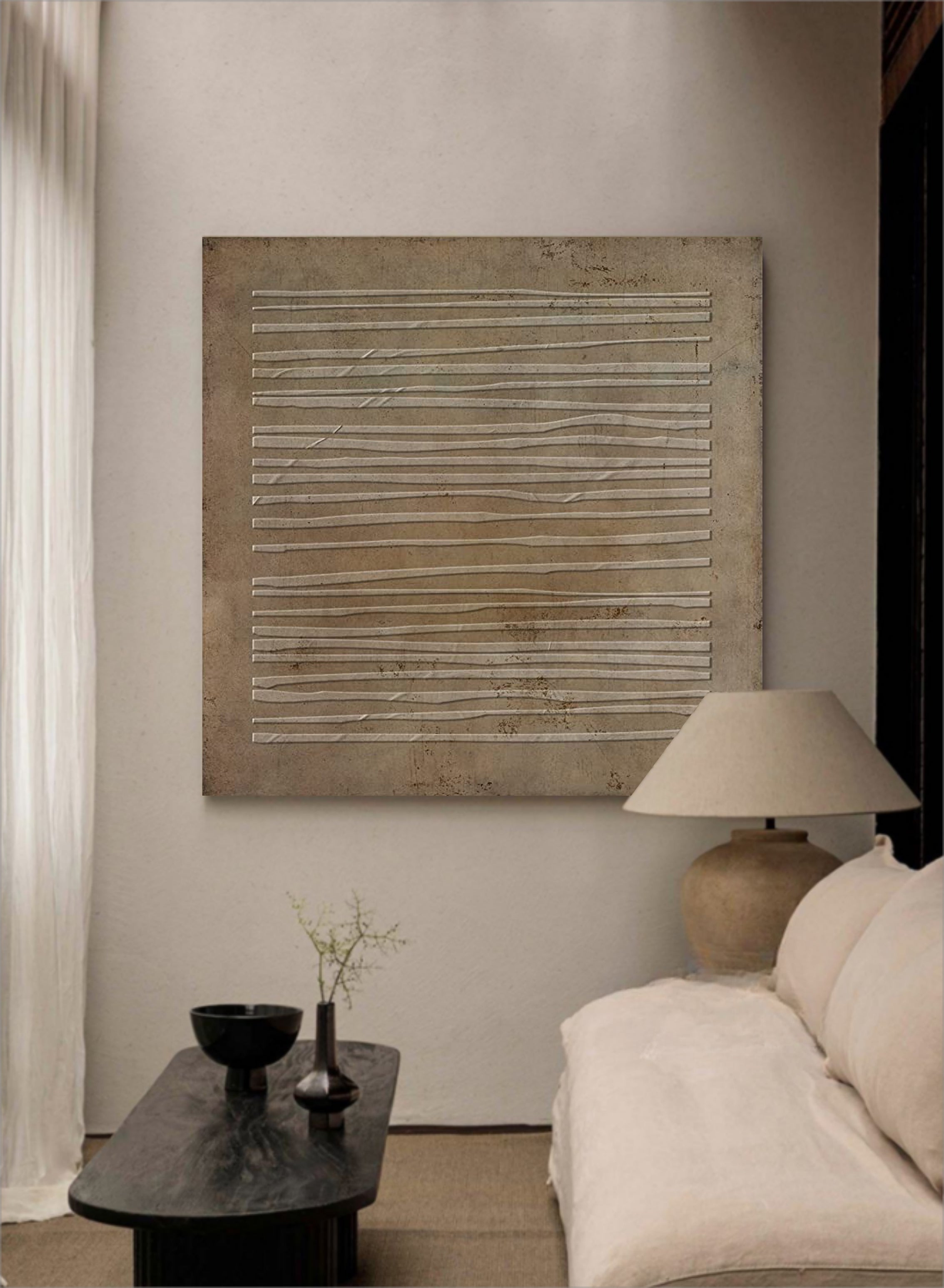 Wabi-Sabi Wall Art TX018 - Neutralighting