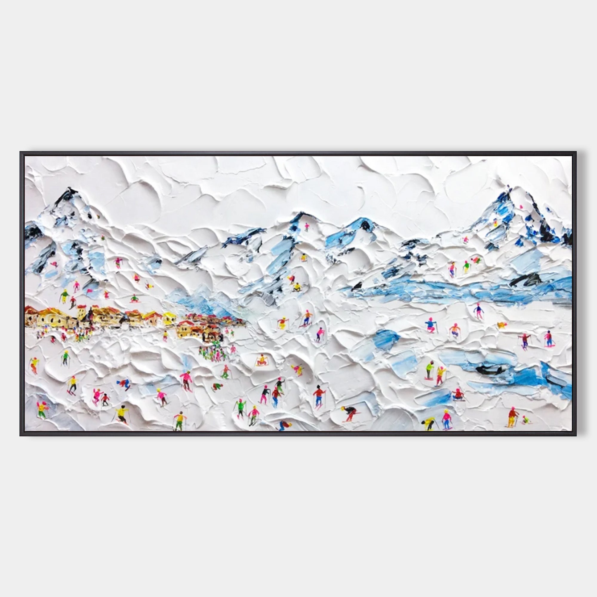 Plaster Art Texture Painting SG191 - Neutralighting