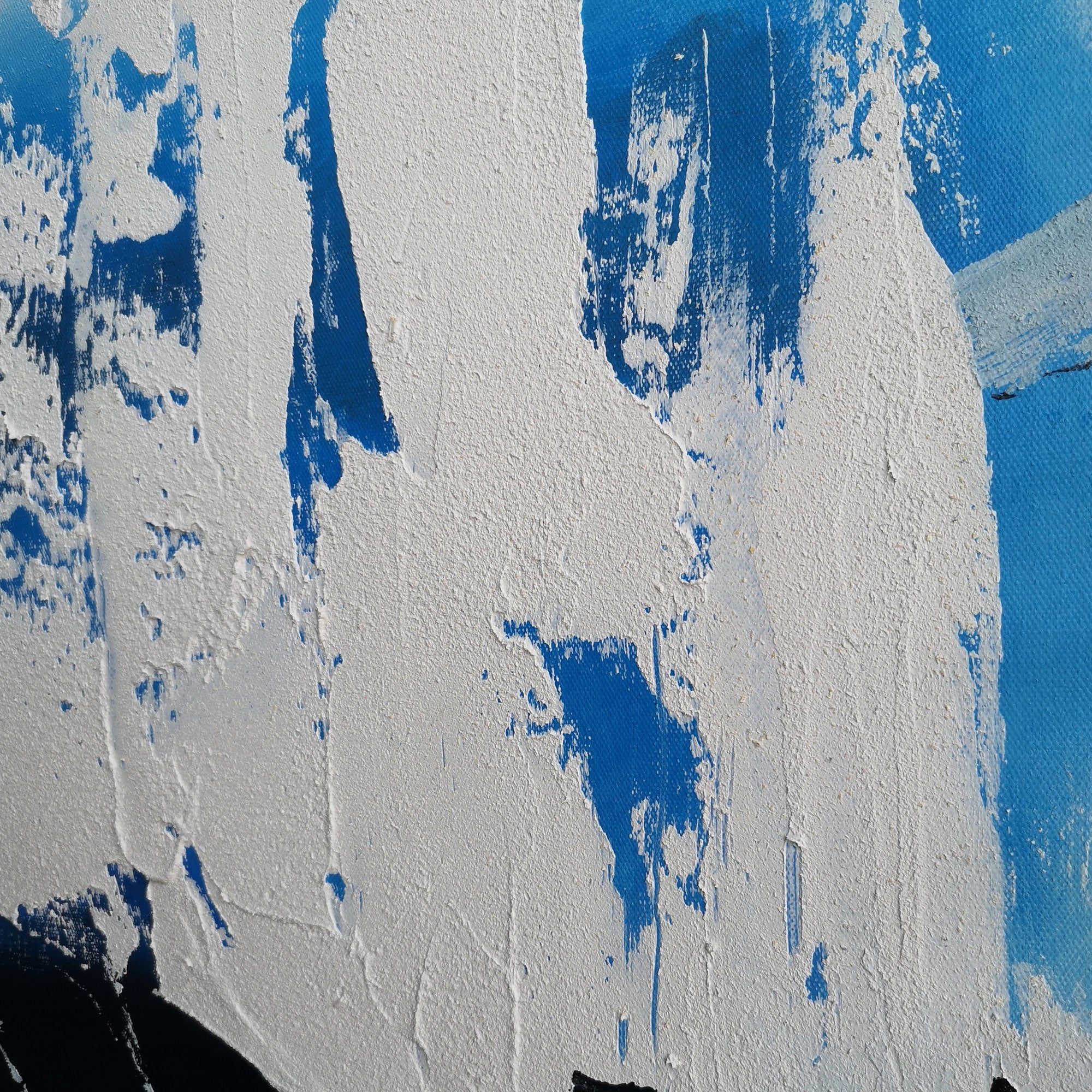 Square Abstract Minimalist Painting