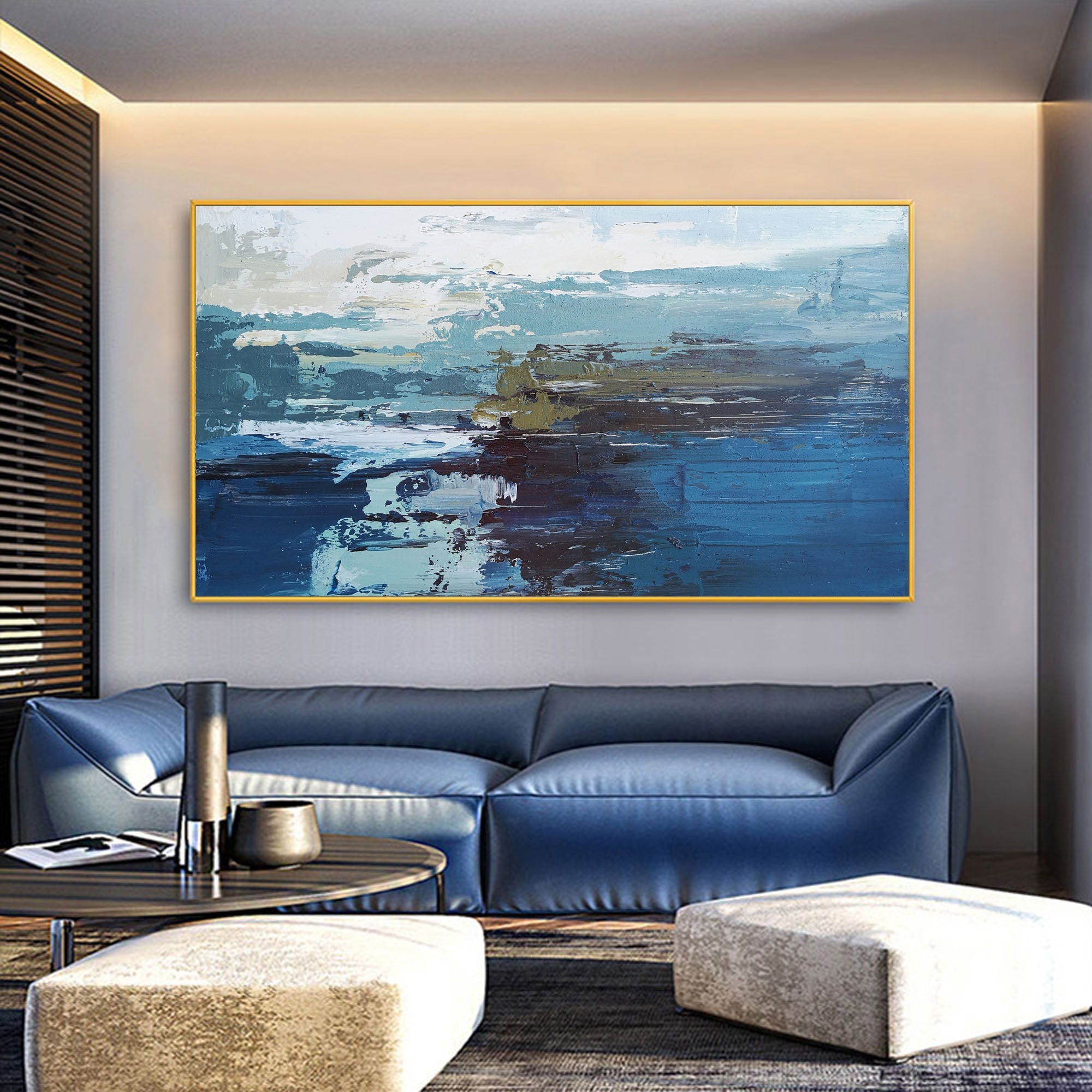Blue Ocean Painting