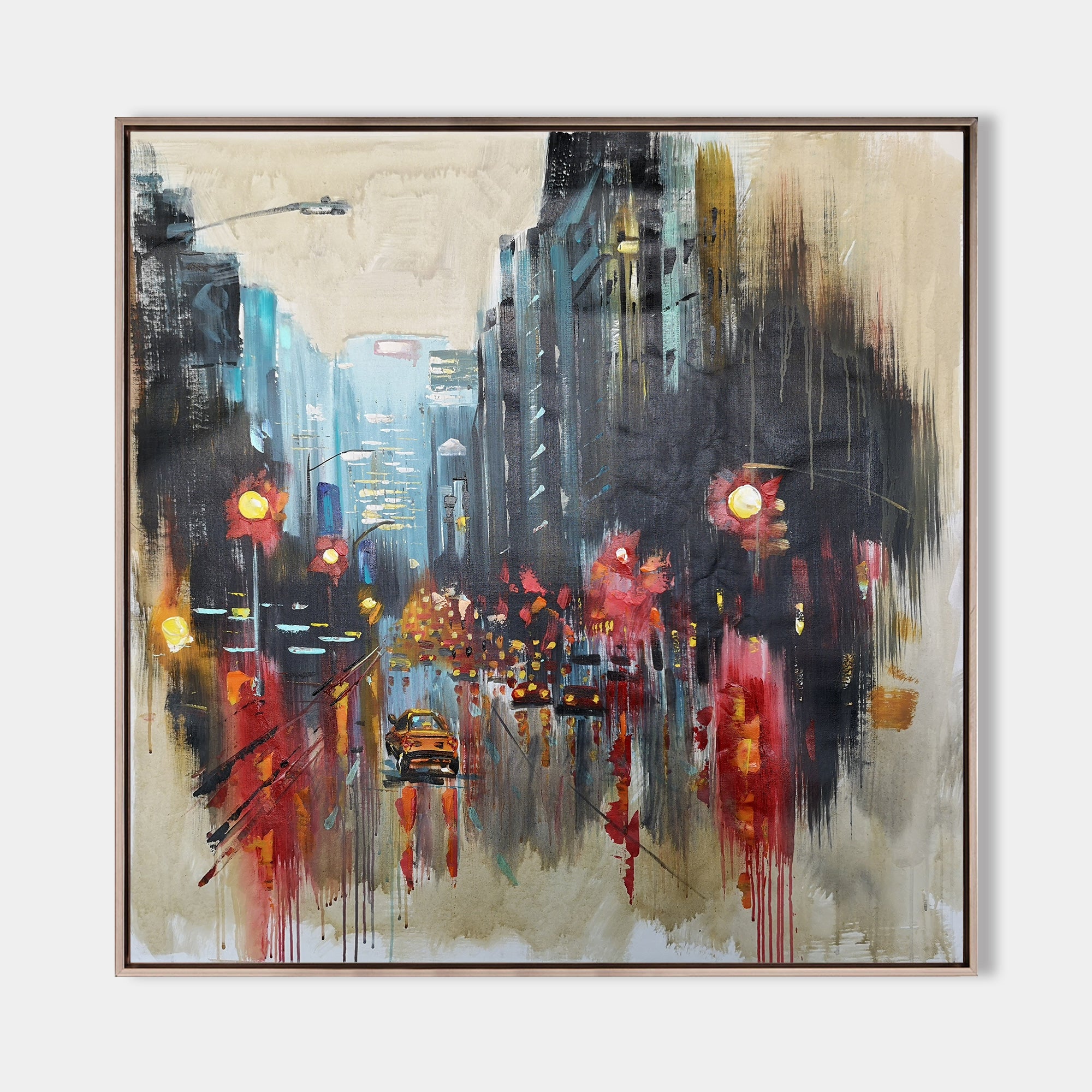 Large Urban Night scene Art URS02 - Neutralighting
