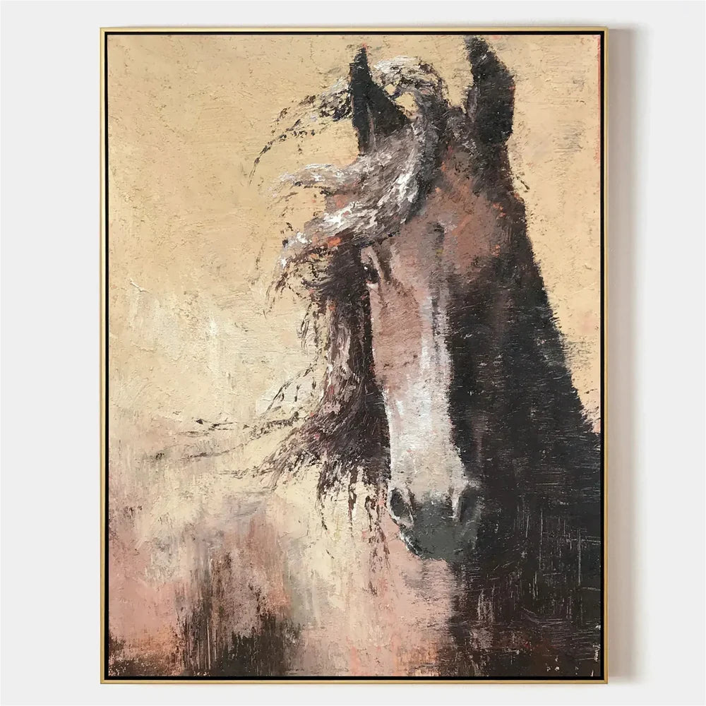 Abstract Horse Painting