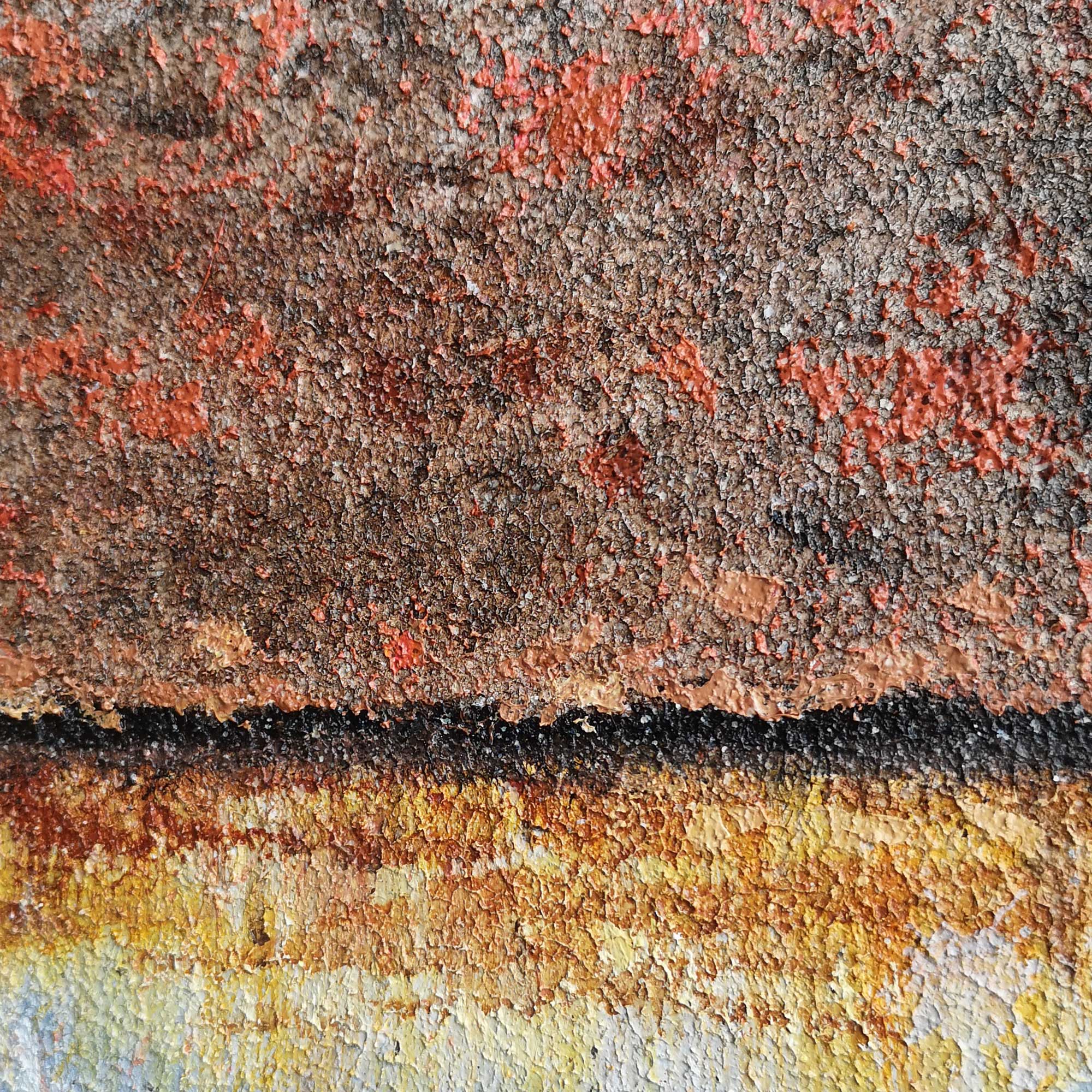 Abstract Seascape Art 40'' X 40'' IS21 - Neutralighting